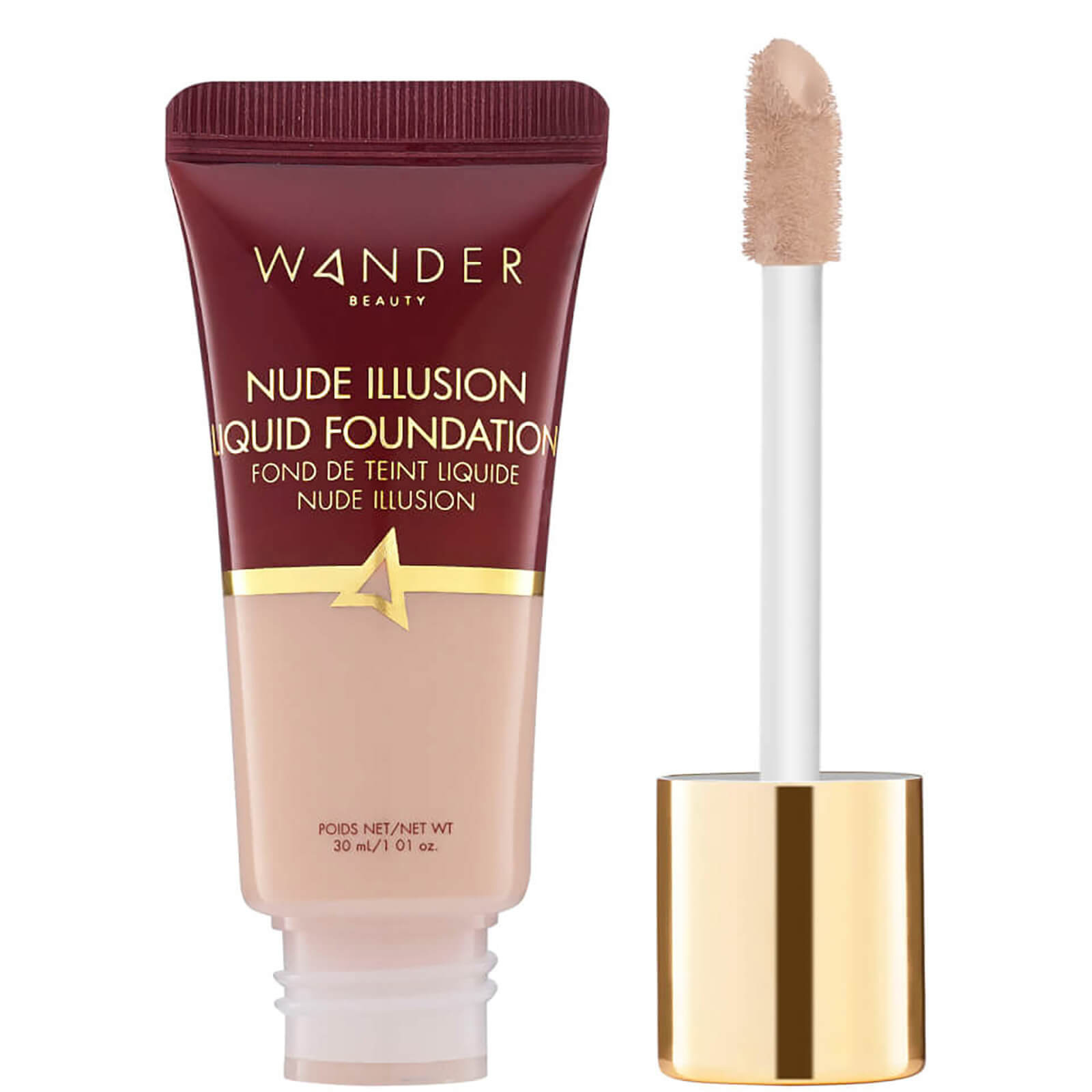 Wander Beauty Nude Illusion Liquid Foundation (Various Shades) | Dermstore