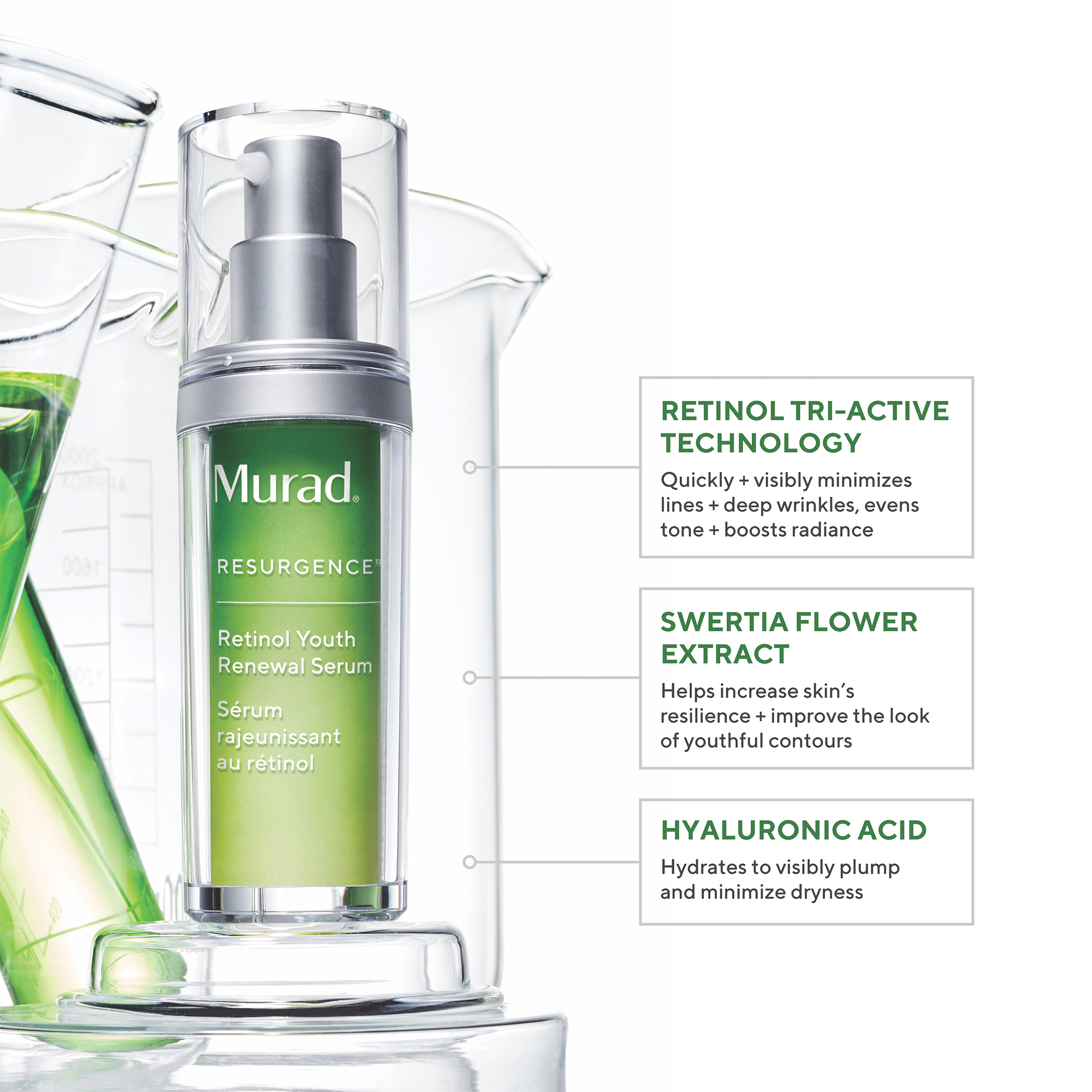Murad Retinol Youth Renewal Serum 1 oz | Dermstore