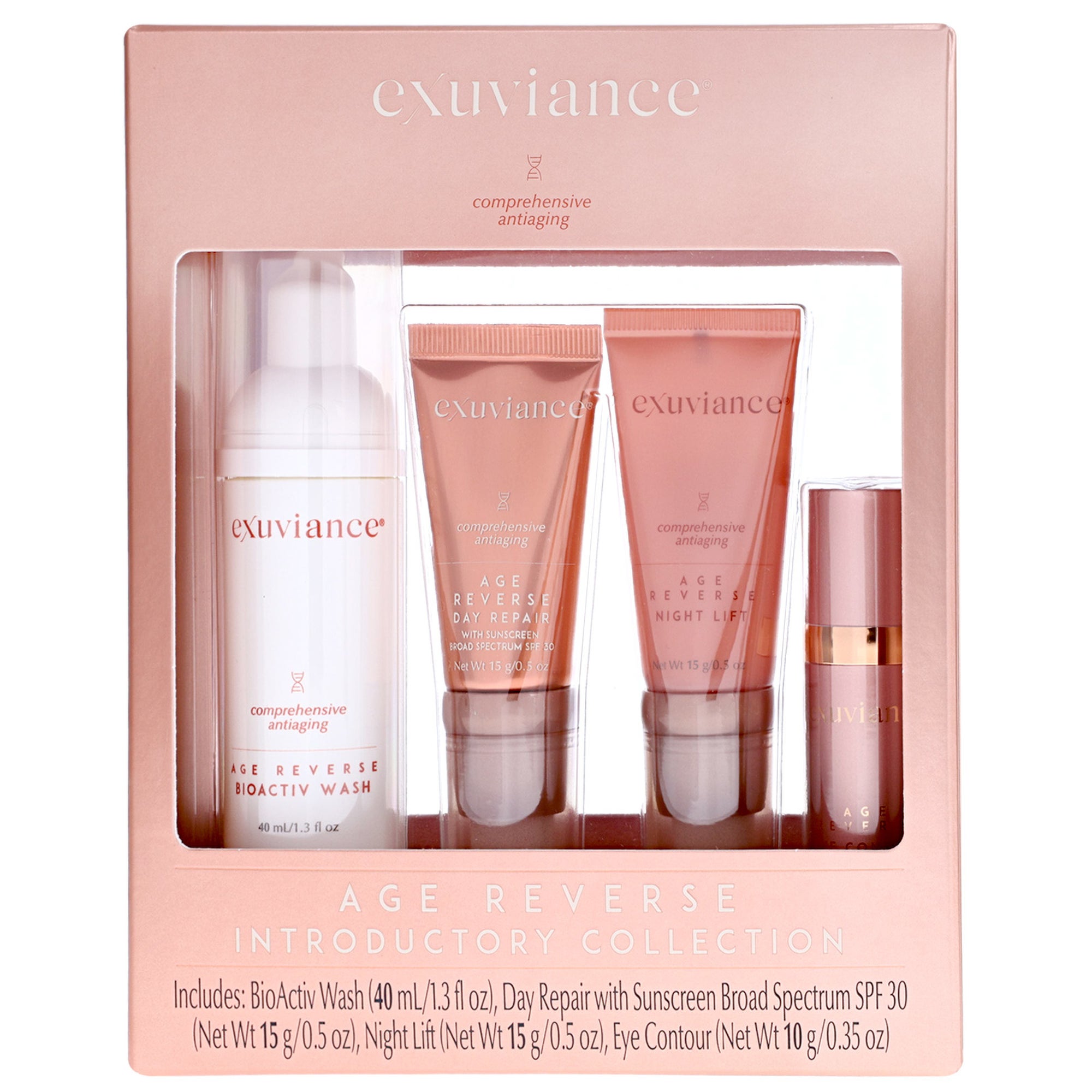 Exuviance AGE REVERSE Introductory Collection (4 piece - $109
