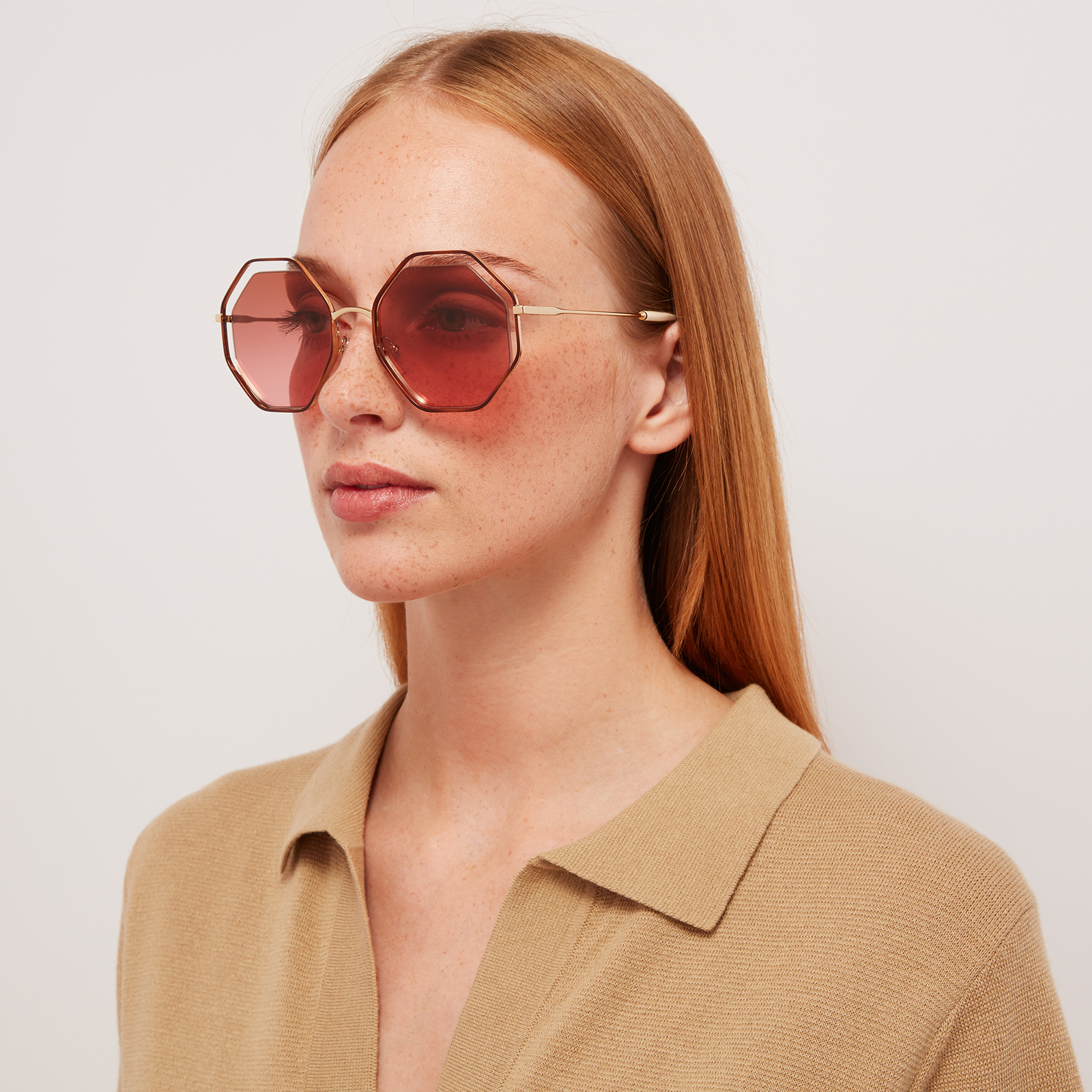 Chloe octagon glasses online