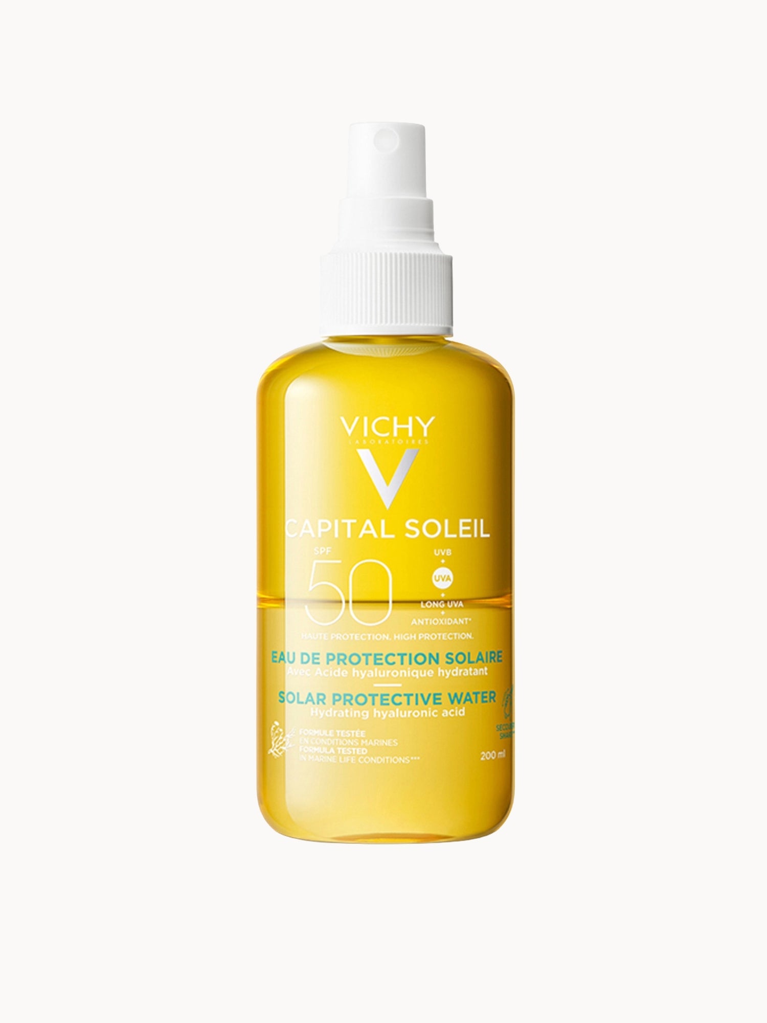 VICHY Capital Soleil Solar Protective Water Hydrating SPF50 200ml