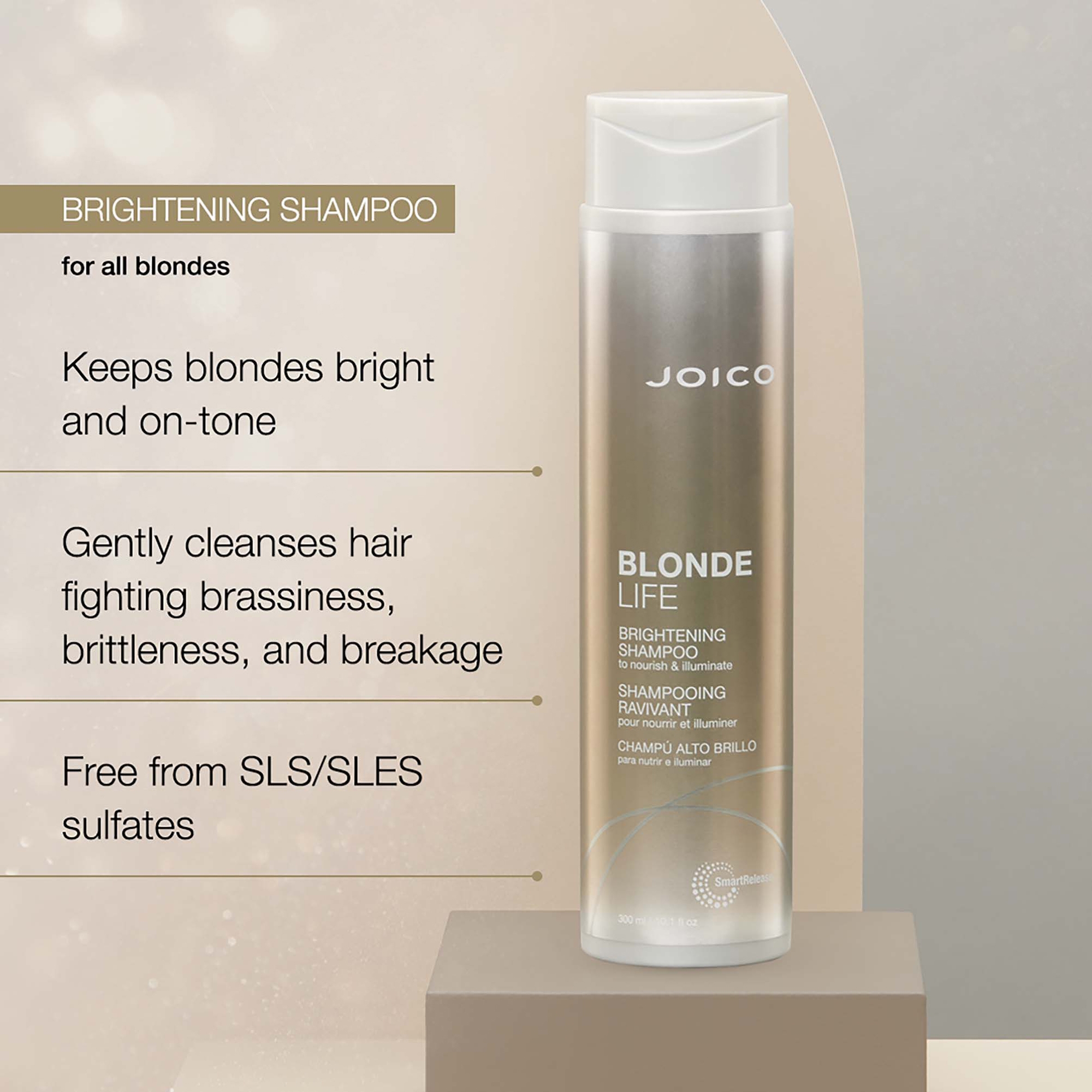 Joico Blonde Life Brightening Shampoo 1000ml | LOOKFANTASTIC