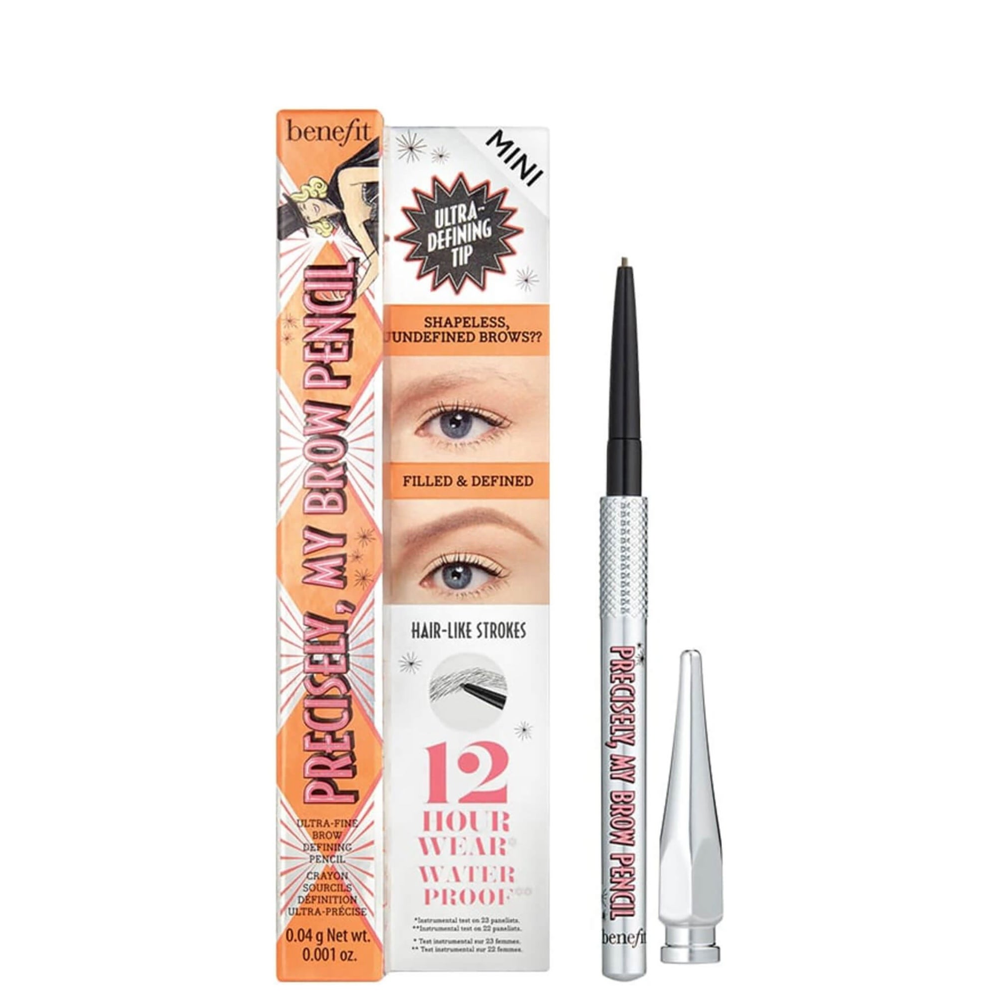 Benefit Precisely My Brow Pencil Ultra Fine Shape And Define Mini Shade 3 