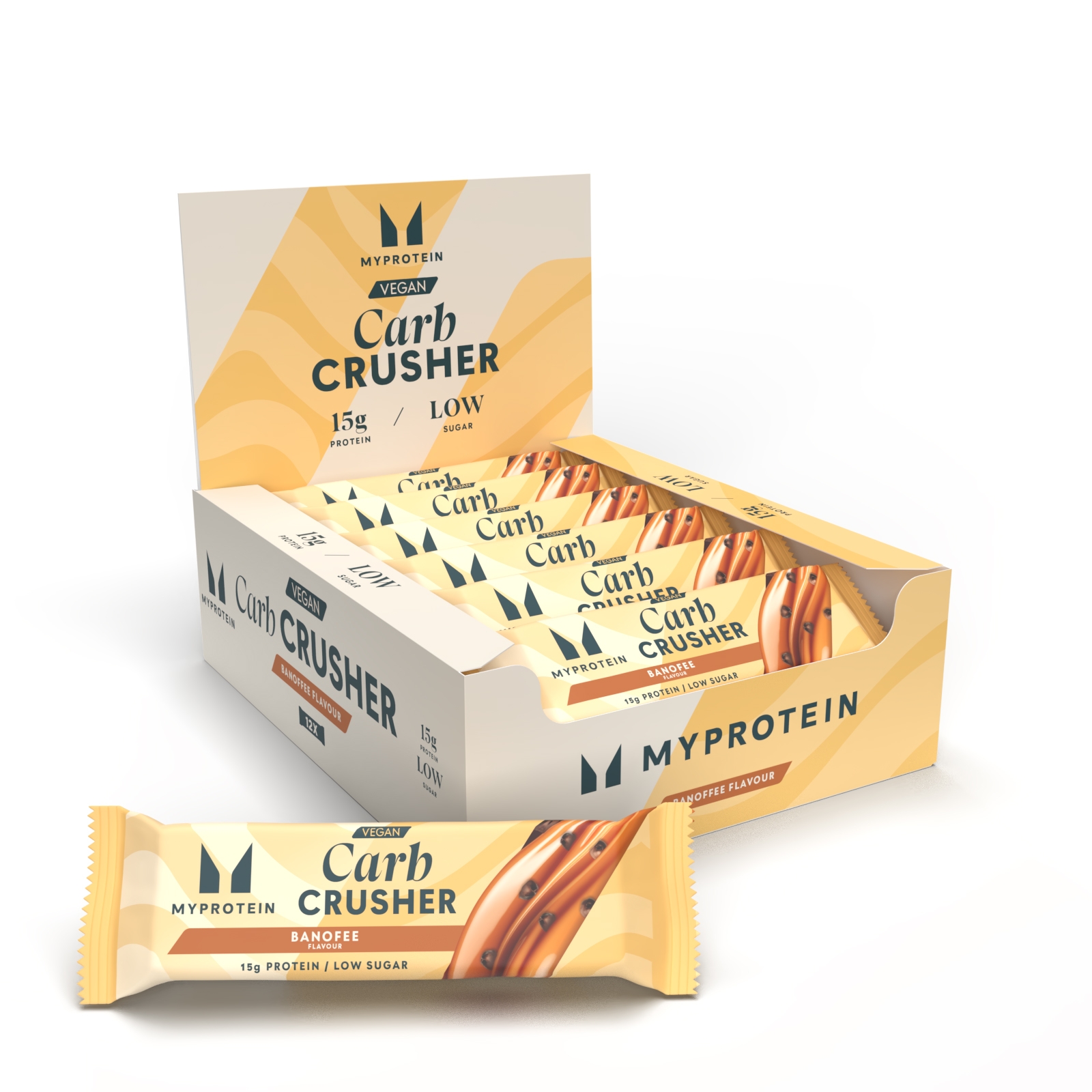 Vegan Carb Crusher Protein Bar (Banoffee)