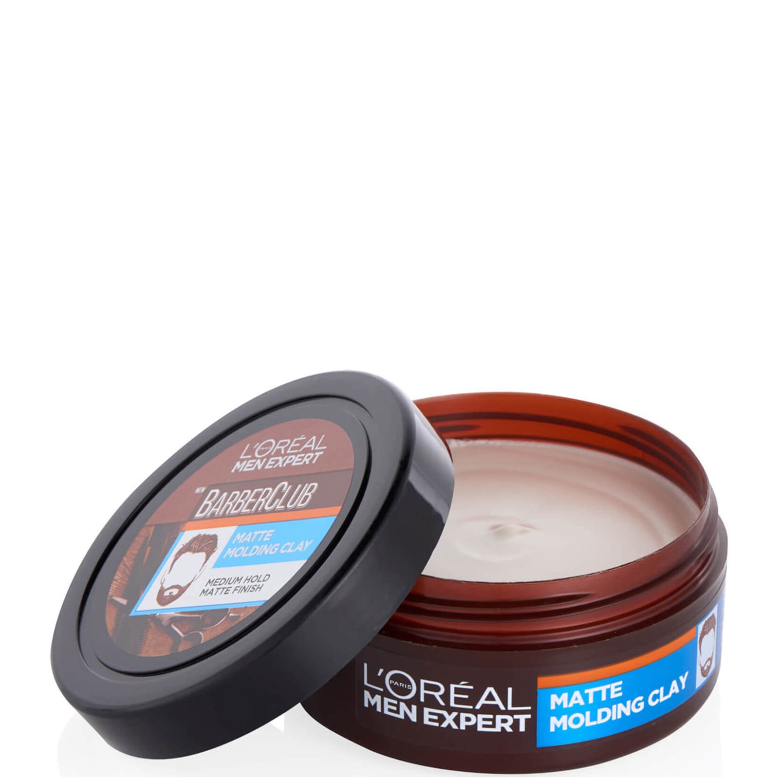 L'Oréal Men Expert Barberclub - Crème Modelante Argile Look Décoiffé 75 Ml - Neuf Sous Blister