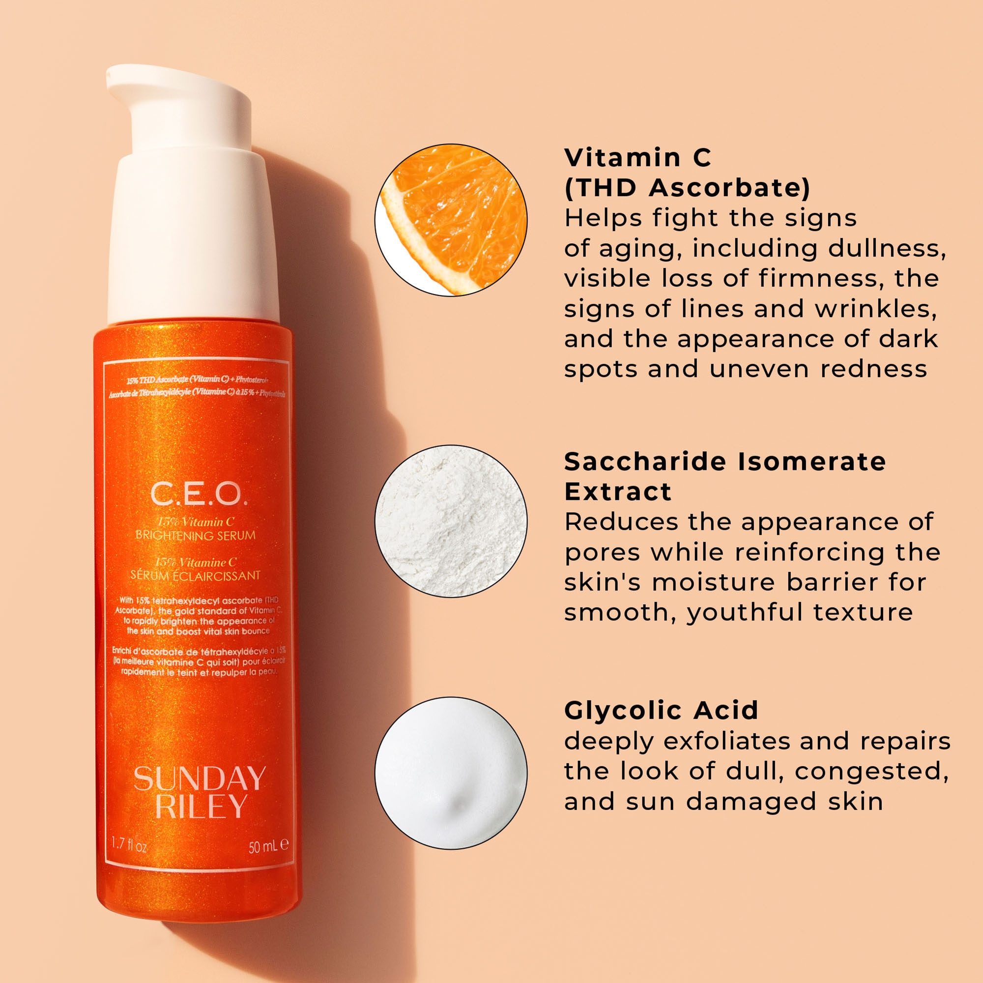 Sunday Riley C.E.O. 15% buying Vitamin C Brightening Serum