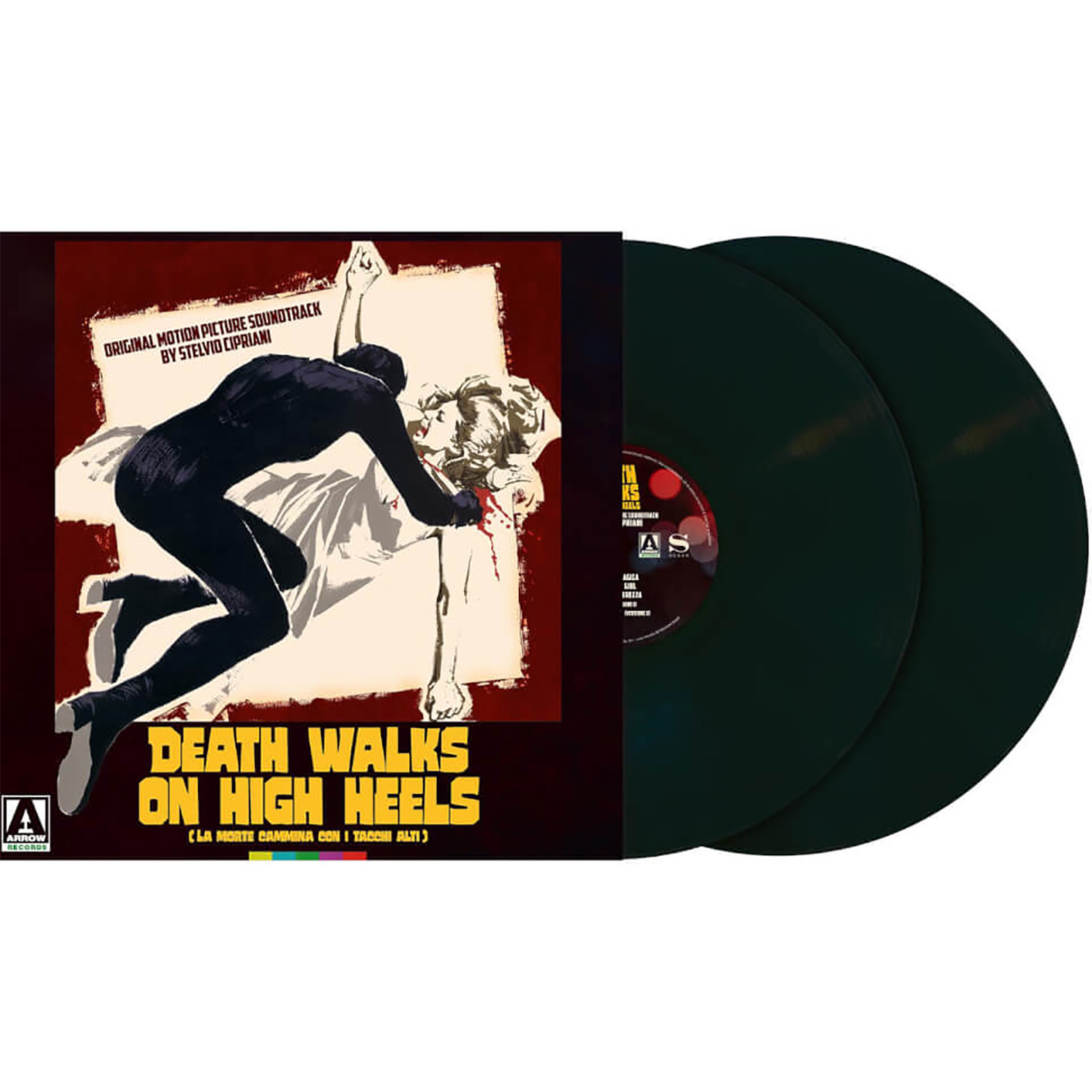 Death Walks On High Heels | Black | Vinyl | Arrow Films UK