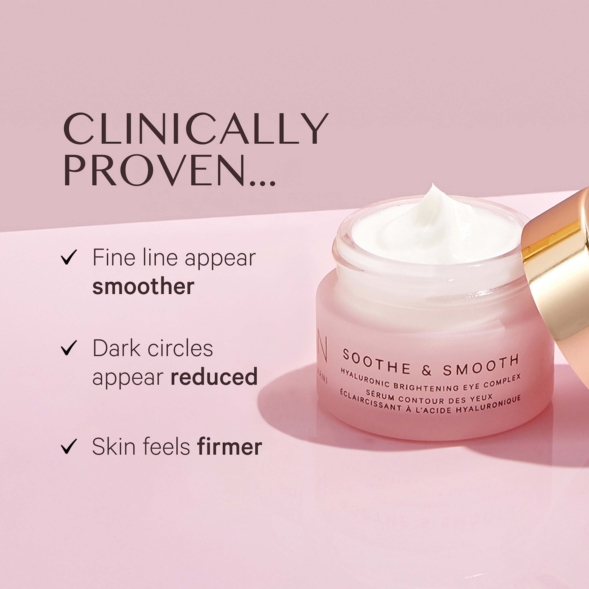 MZ SKIN Soothe and Smooth - Hyaluronic Brightening Eye Complex
