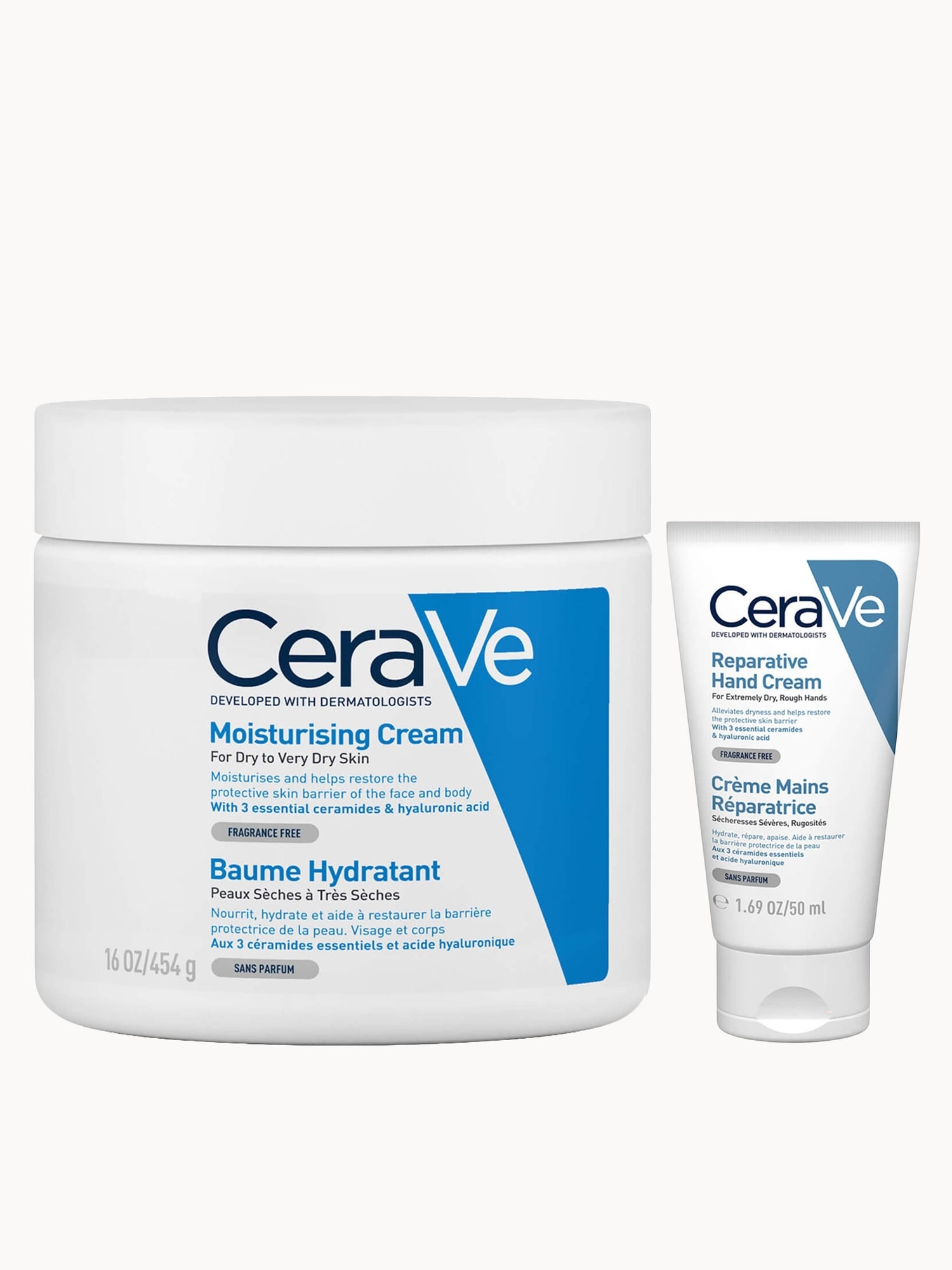 CeraVe Large Moisturising Cream Duo