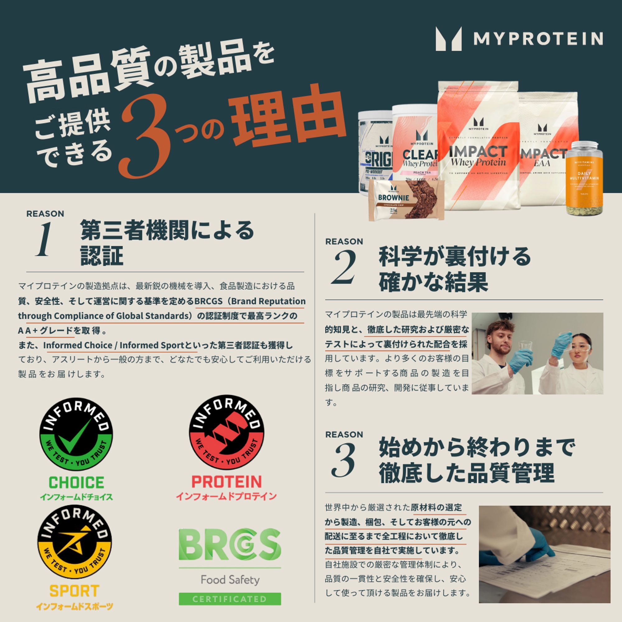 Impact プロテイン セット | Myprotein