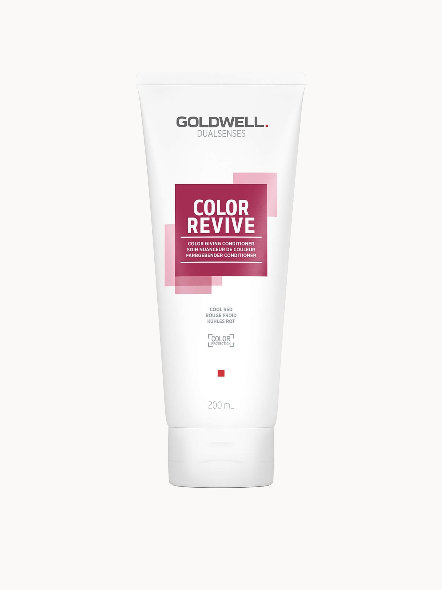 Goldwell Dualsenses Color Revive Color Giving Conditioner To Refresh And Intensify Hair Colour, Cool Red 200ml