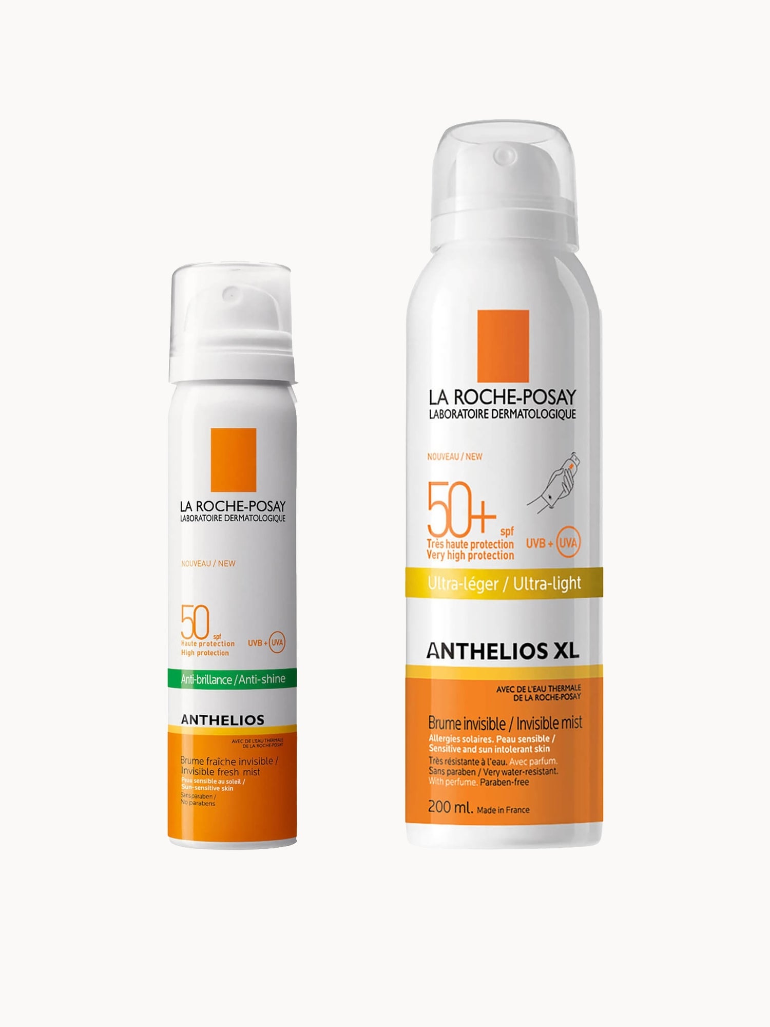 La Roche Posay Sun Protection Mist Face + Body Expert Bundle