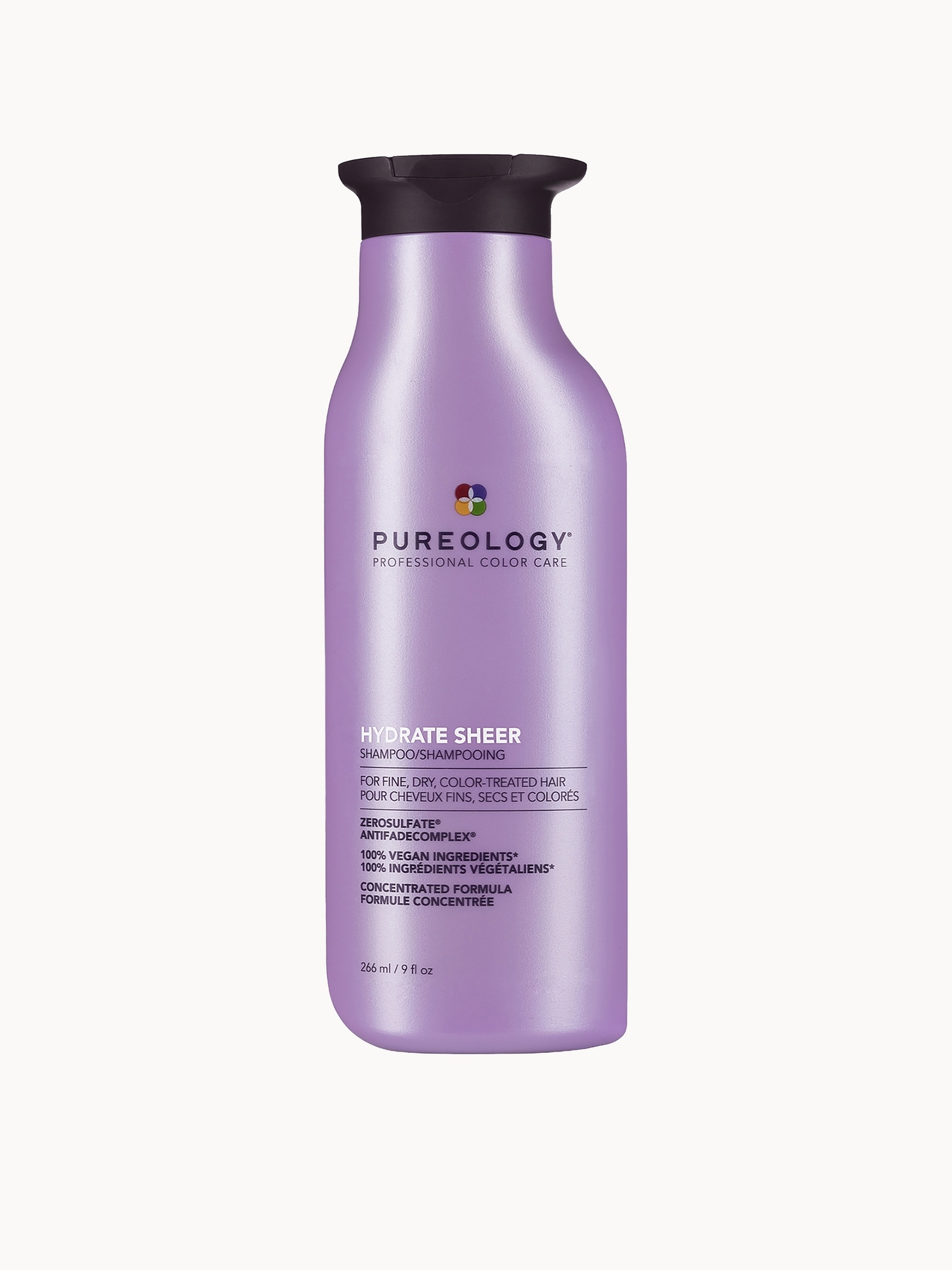 Pureology: Pureology Sulphate Free Hydrate Sheer Shampoo for a Gentle Cleanse for Fine, Dry Hair 266ml
