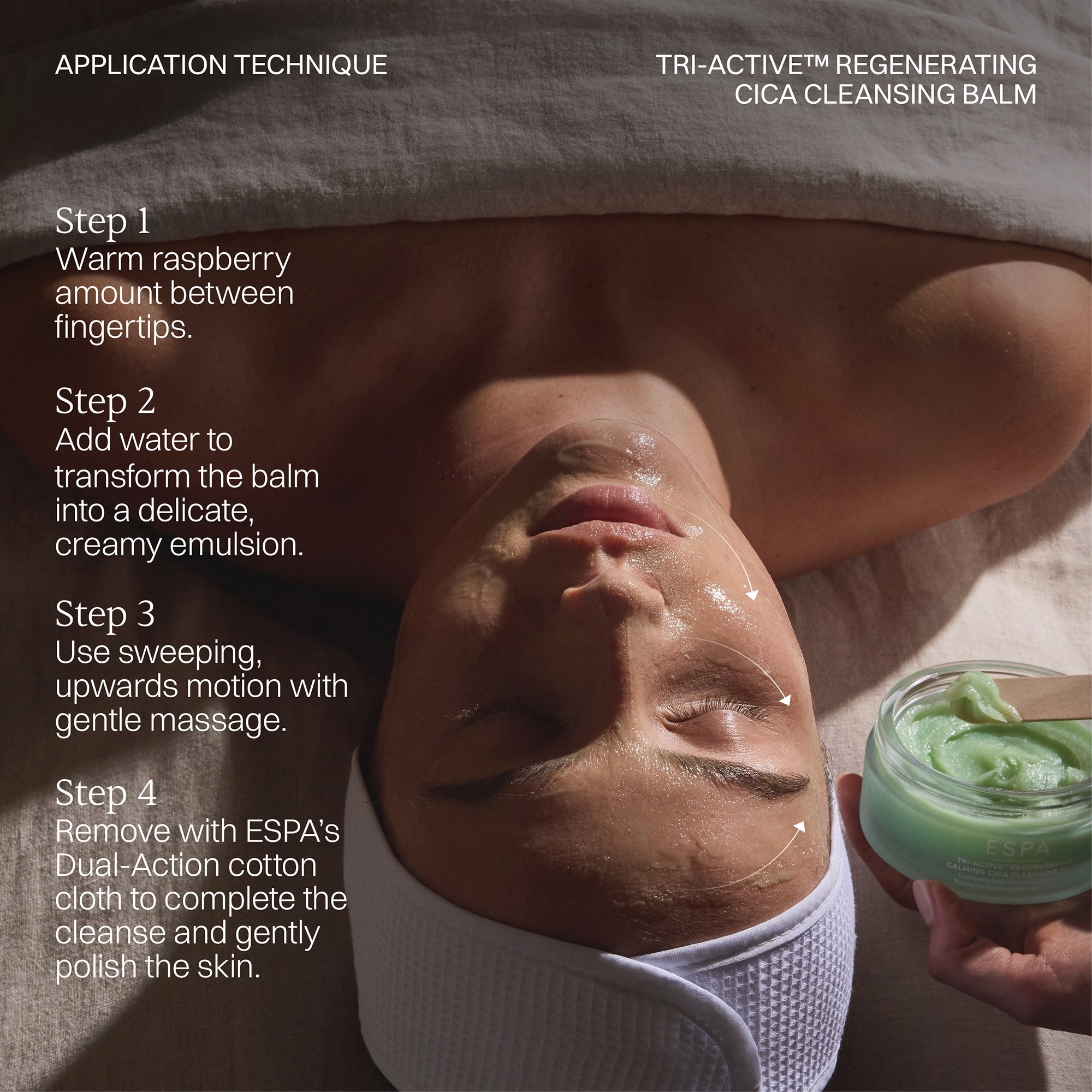 Tri-Active™ Regenerating Calming Cica Cleansing Balm | ESPA
