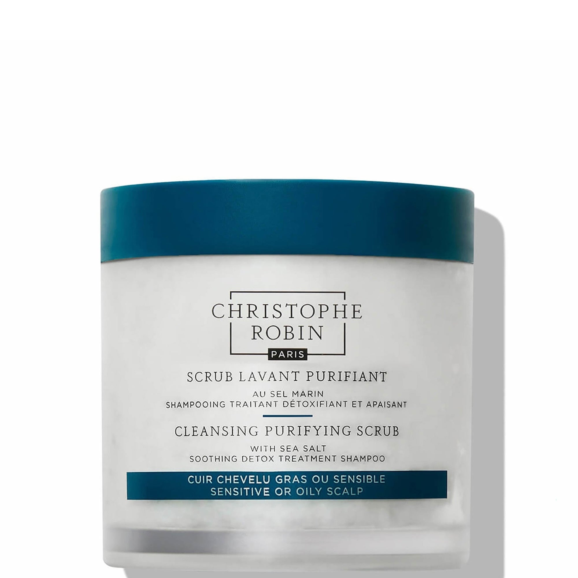 Christophe Robin Cleansing Purifying Scrub with Sea Salt 250ml