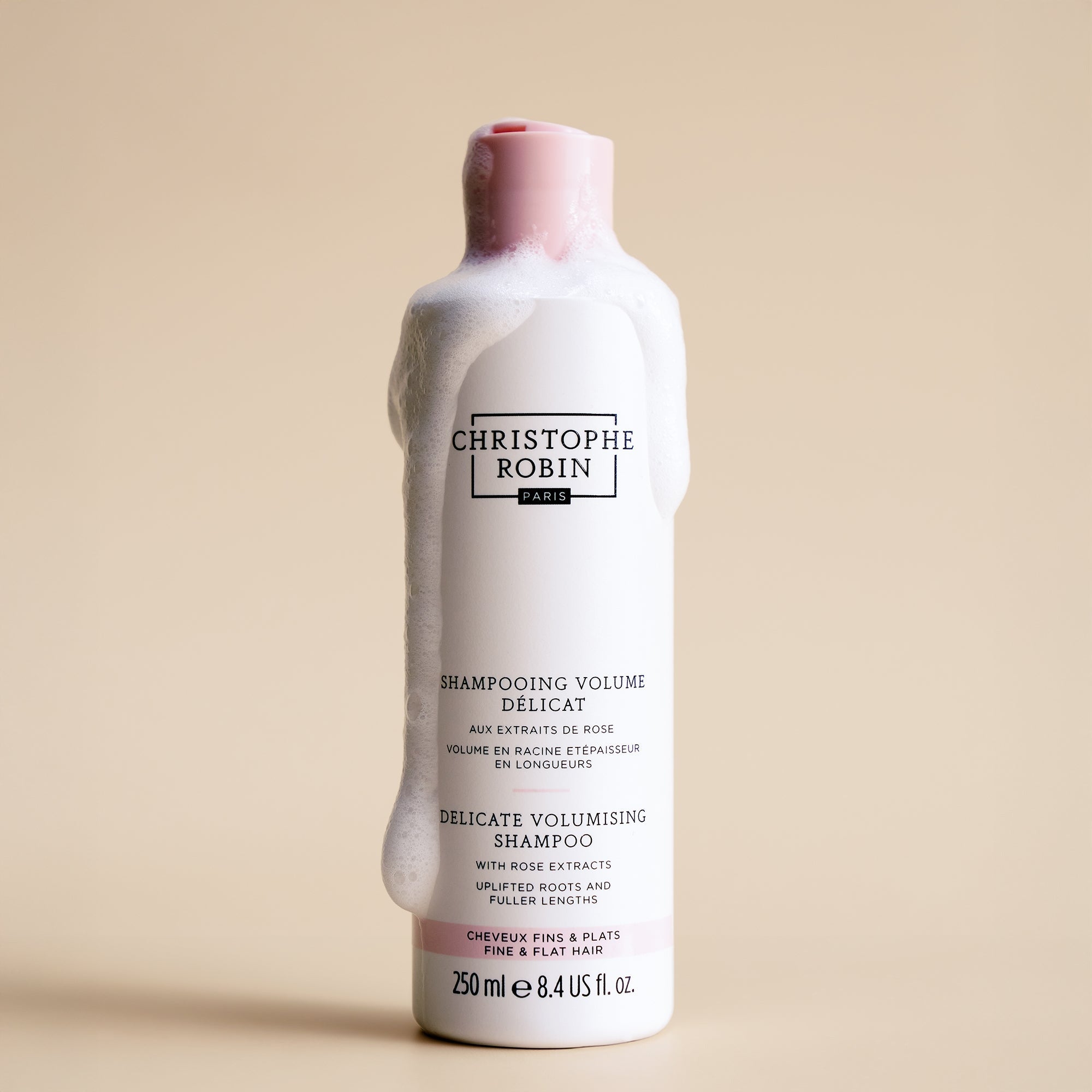 Delicate Volumising Shampoo with Rose Extracts | Christophe Robin