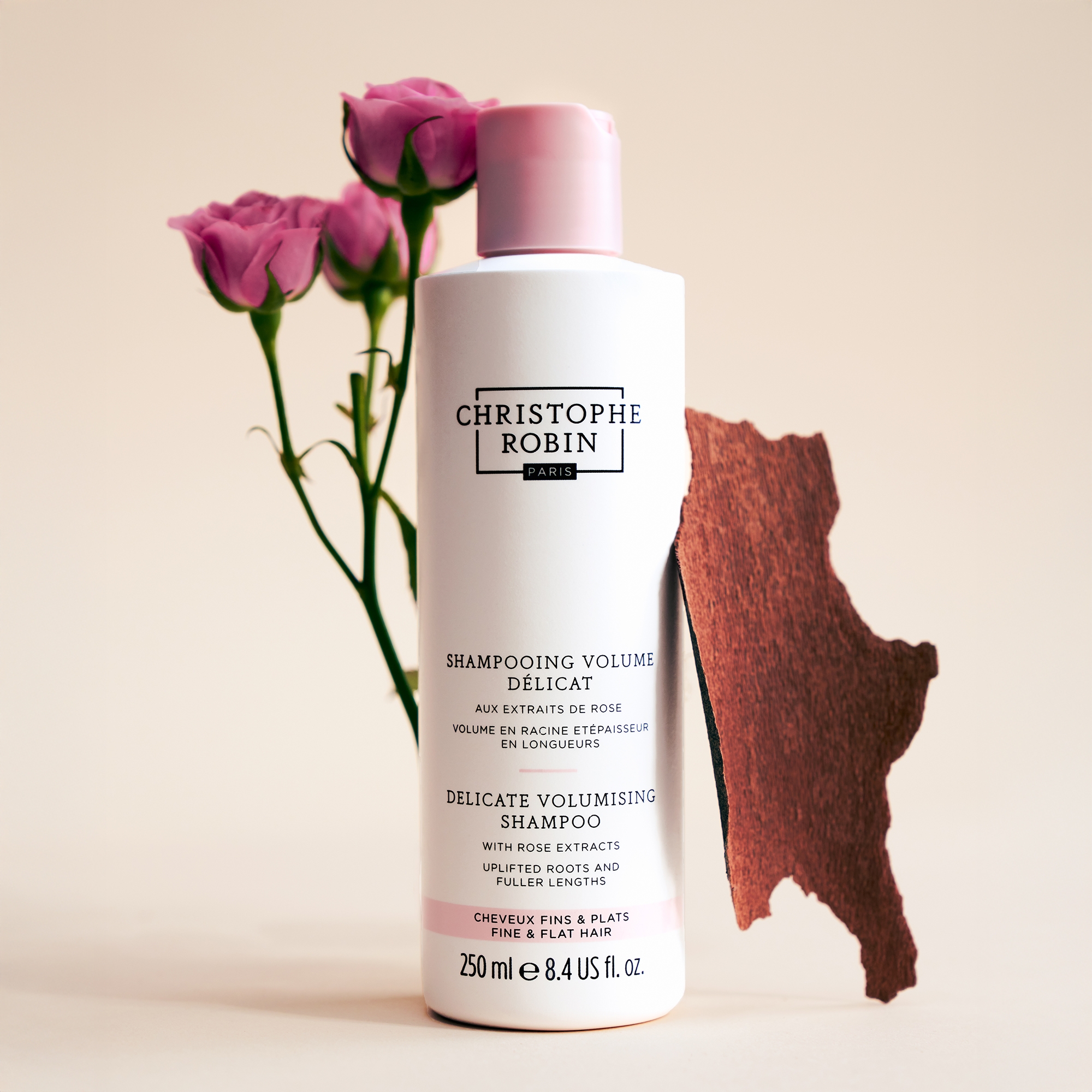 Delicate Volumising Shampoo with Rose Extracts | Christophe Robin