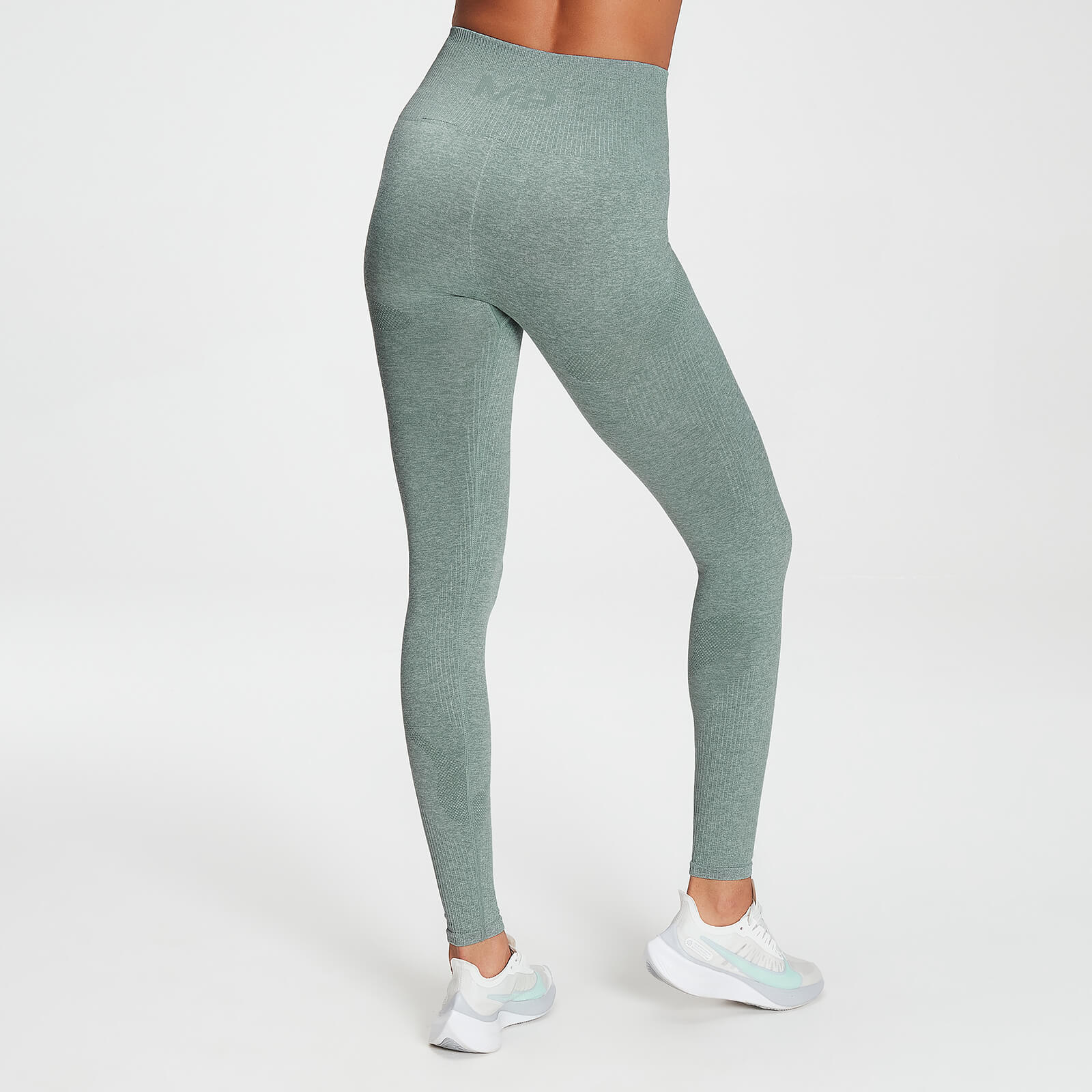 Green Marl Gymshark Mint Green Leggings Women's Training Seamless