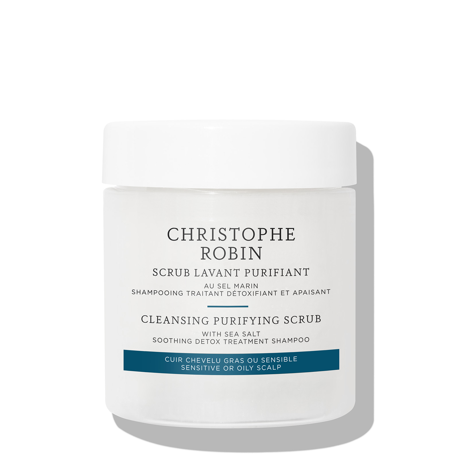 cult Christophe Robin Cleansing Purifying Scrub with Sea Salt 75ml