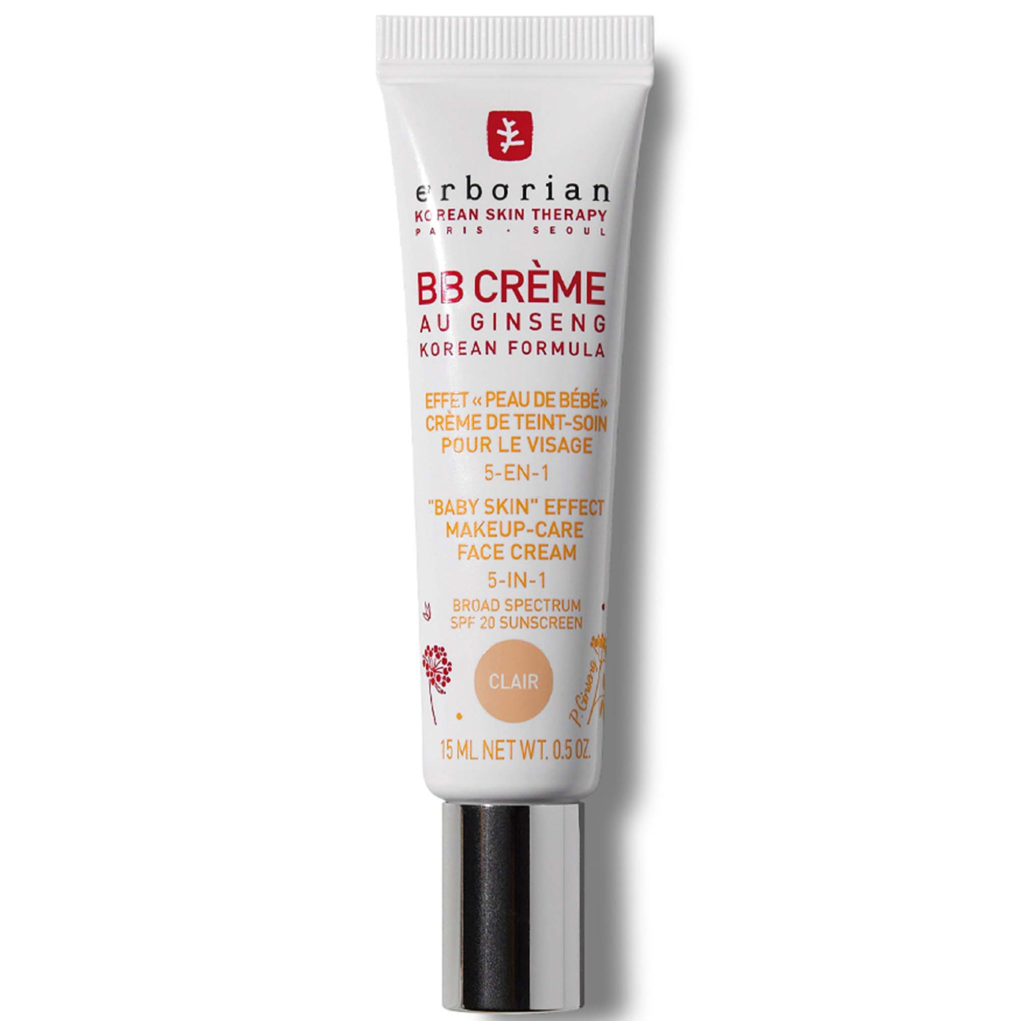 Erborian Travel Size BB Cream - Clair 0.5 oz | Dermstore