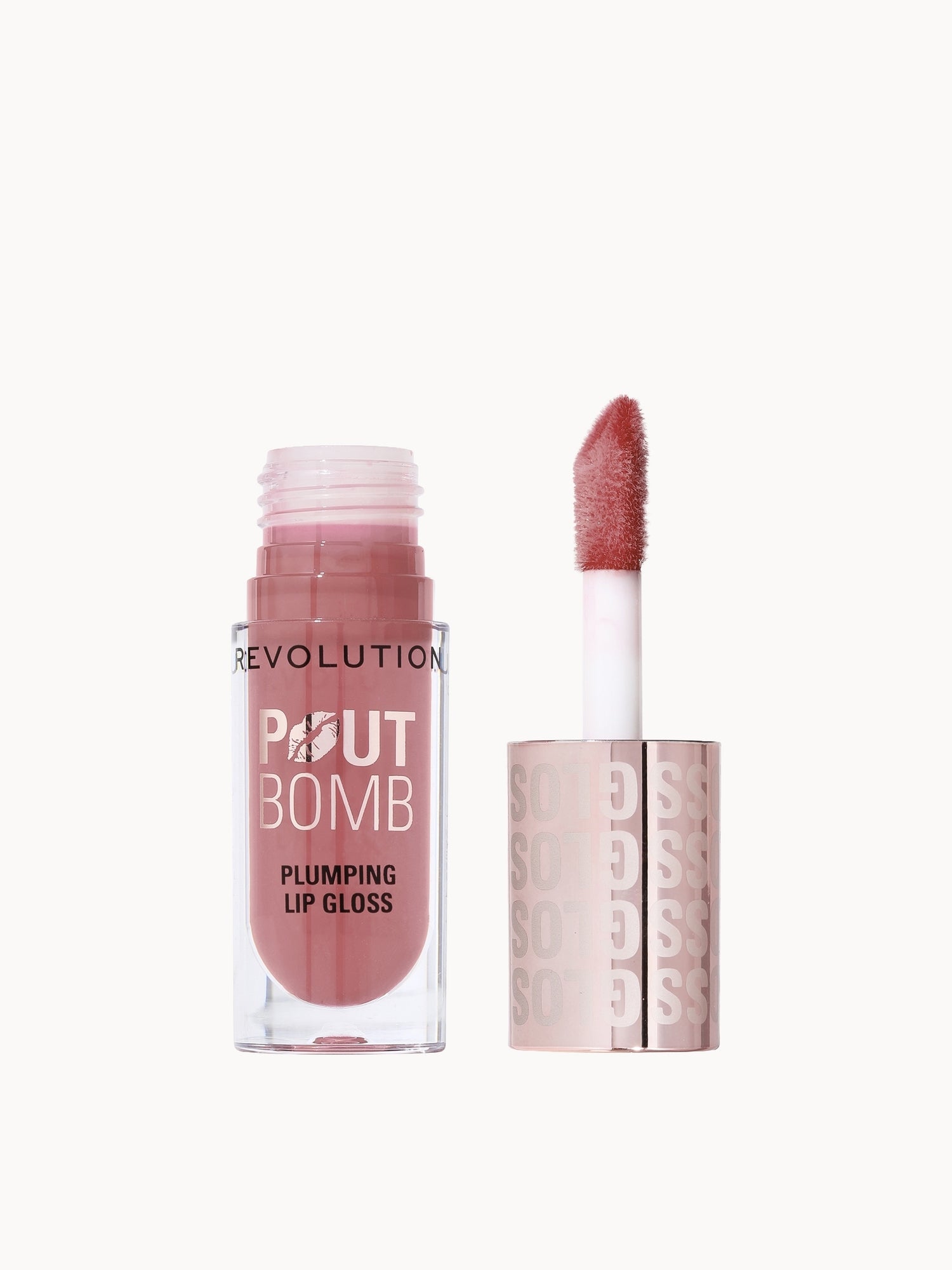 Makeup Revolution Pout Bomb Plumping Gloss 4.6ml (Various Shades)
