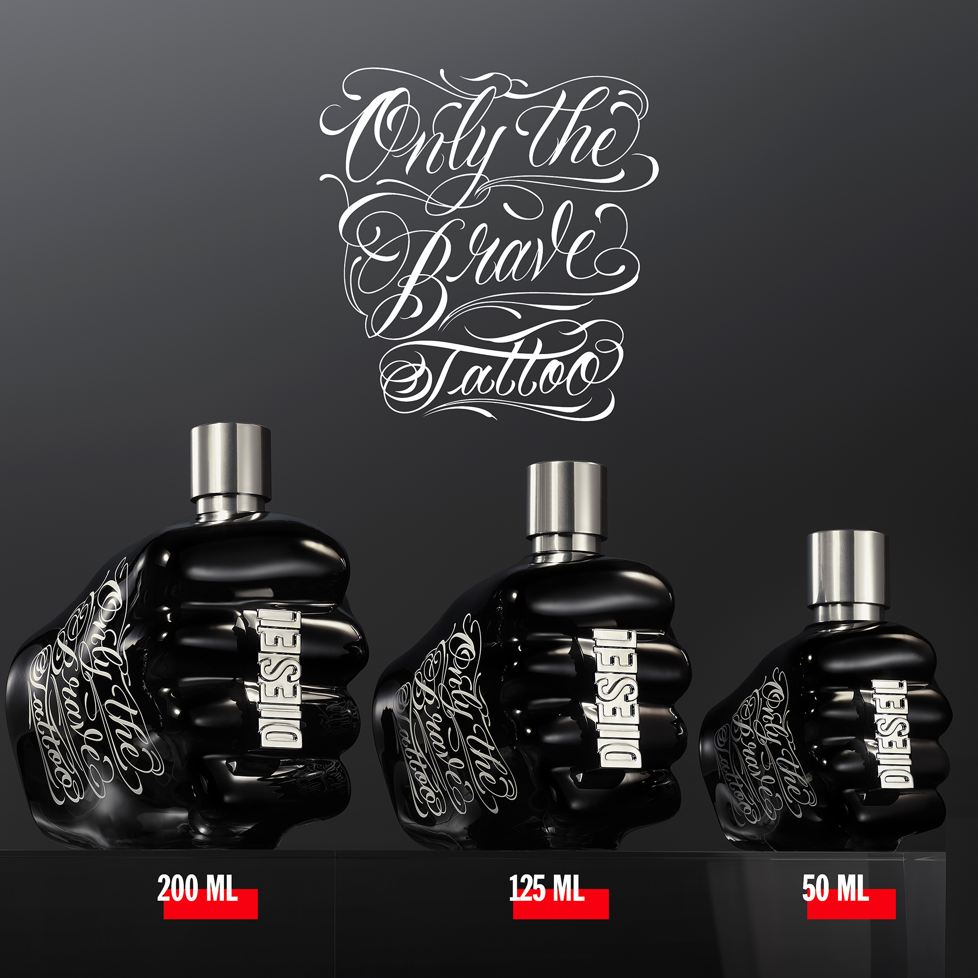 Diesel Only The Brave Tattoo Eau de Toilette 50ml LOOKFANTASTIC