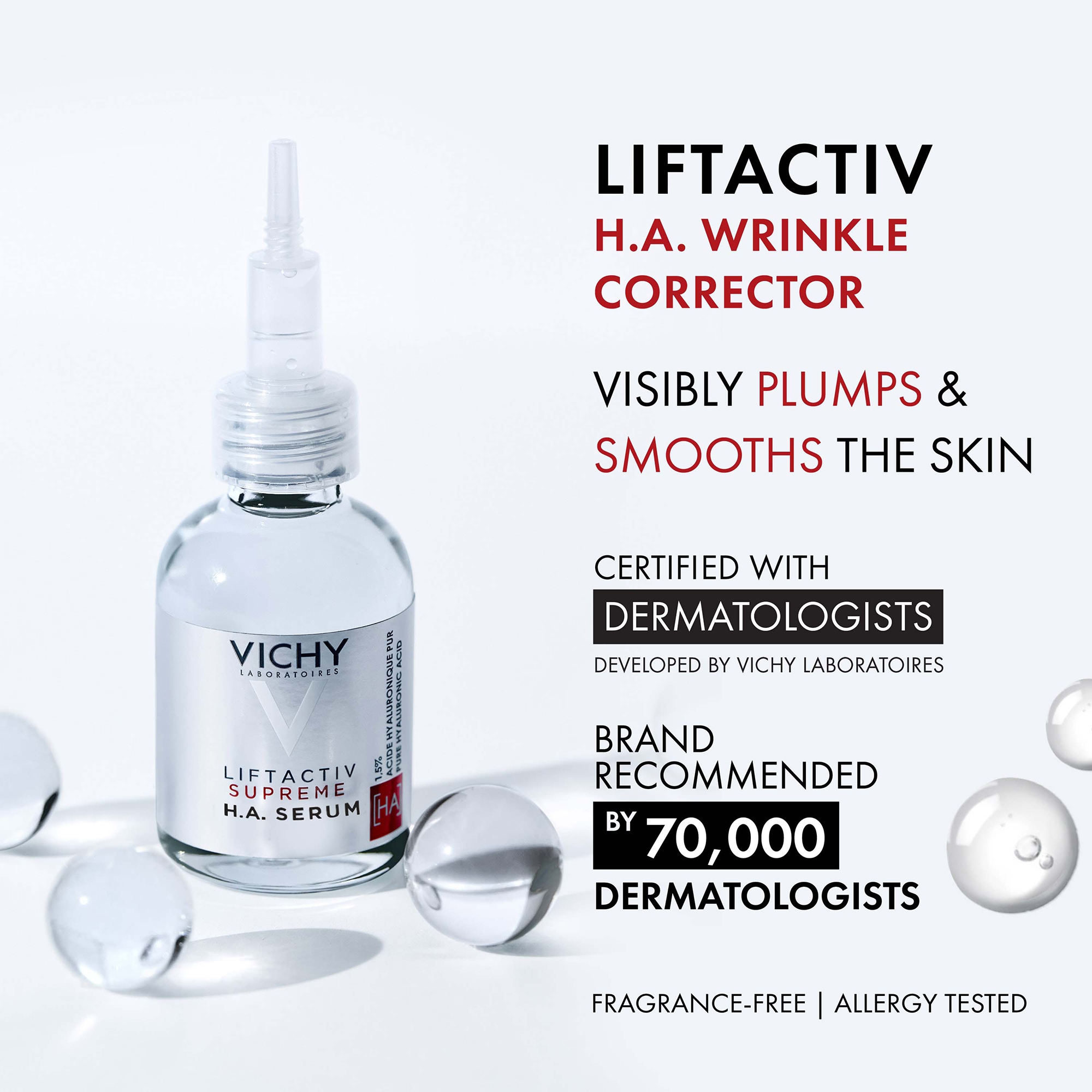 Vichy LiftActiv Supreme H.A. Wrinkle Corrector (1 fl. oz.) | Dermstore