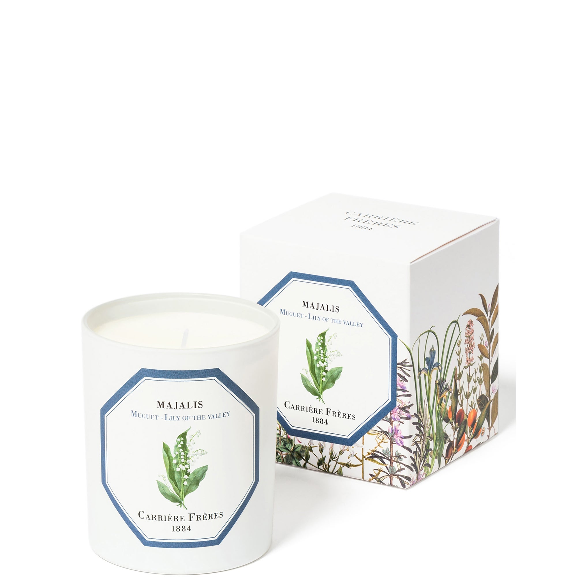Carrière Frères（キャリエール・フレール）MAJALIS Carrière Frères Scented Candle Lily of the Valley - Majalis - 6.5