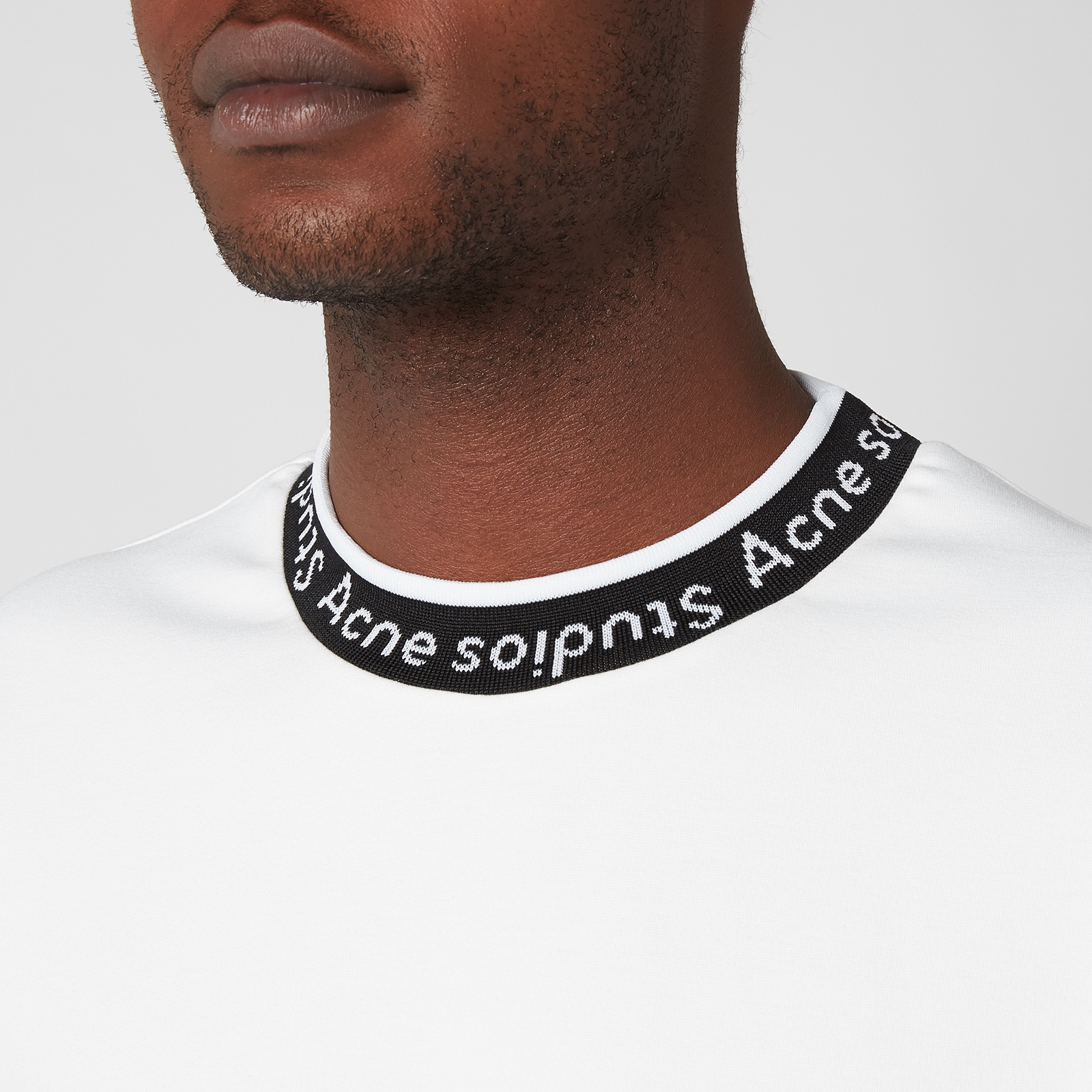 Acne Studios - Logo t-shirt - Optic White