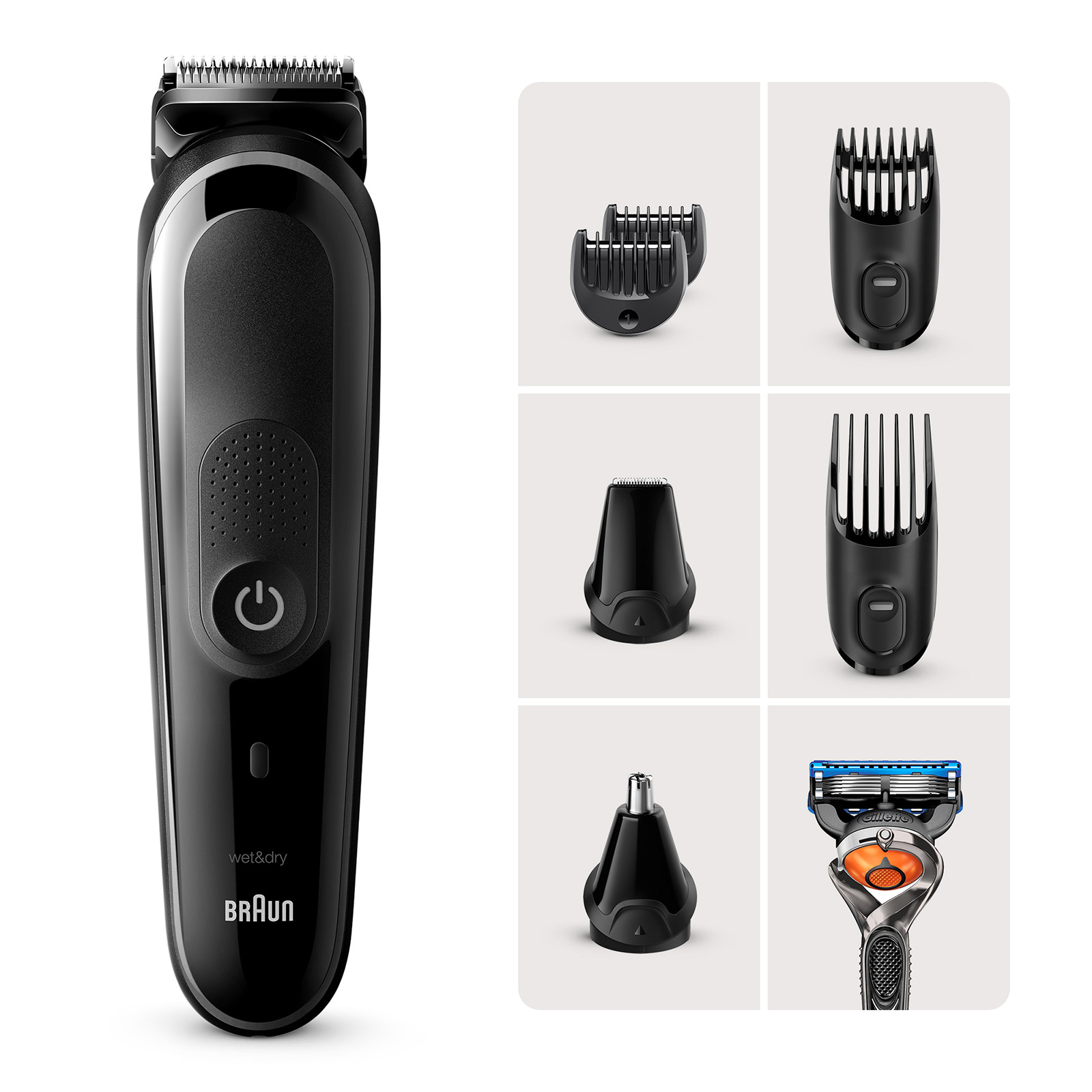 新品 Braun All-in-One 5 トリマー 8in1 Braun 8-In-1 All-In-One Trimmer Series 5, Male Grooming Kit