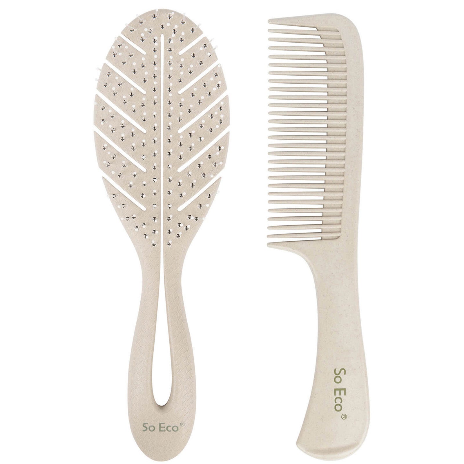 So Eco Biodegradable Blow Dry Hair Set – Biologisch Abbaubare Föhnbürste & Kamm Für Schnelles Styling