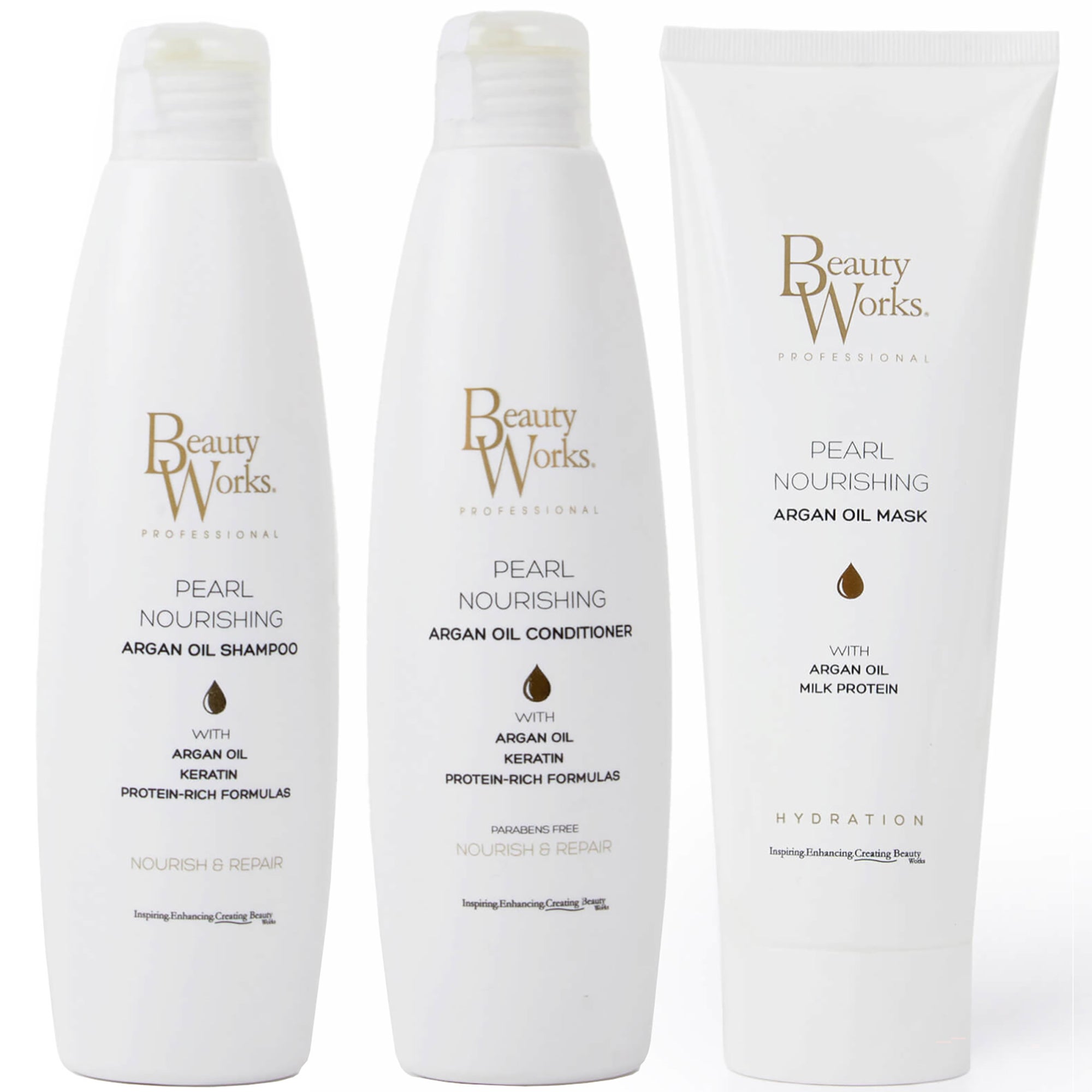 Beauty Works Pearl Nourishing Smoothing Trio