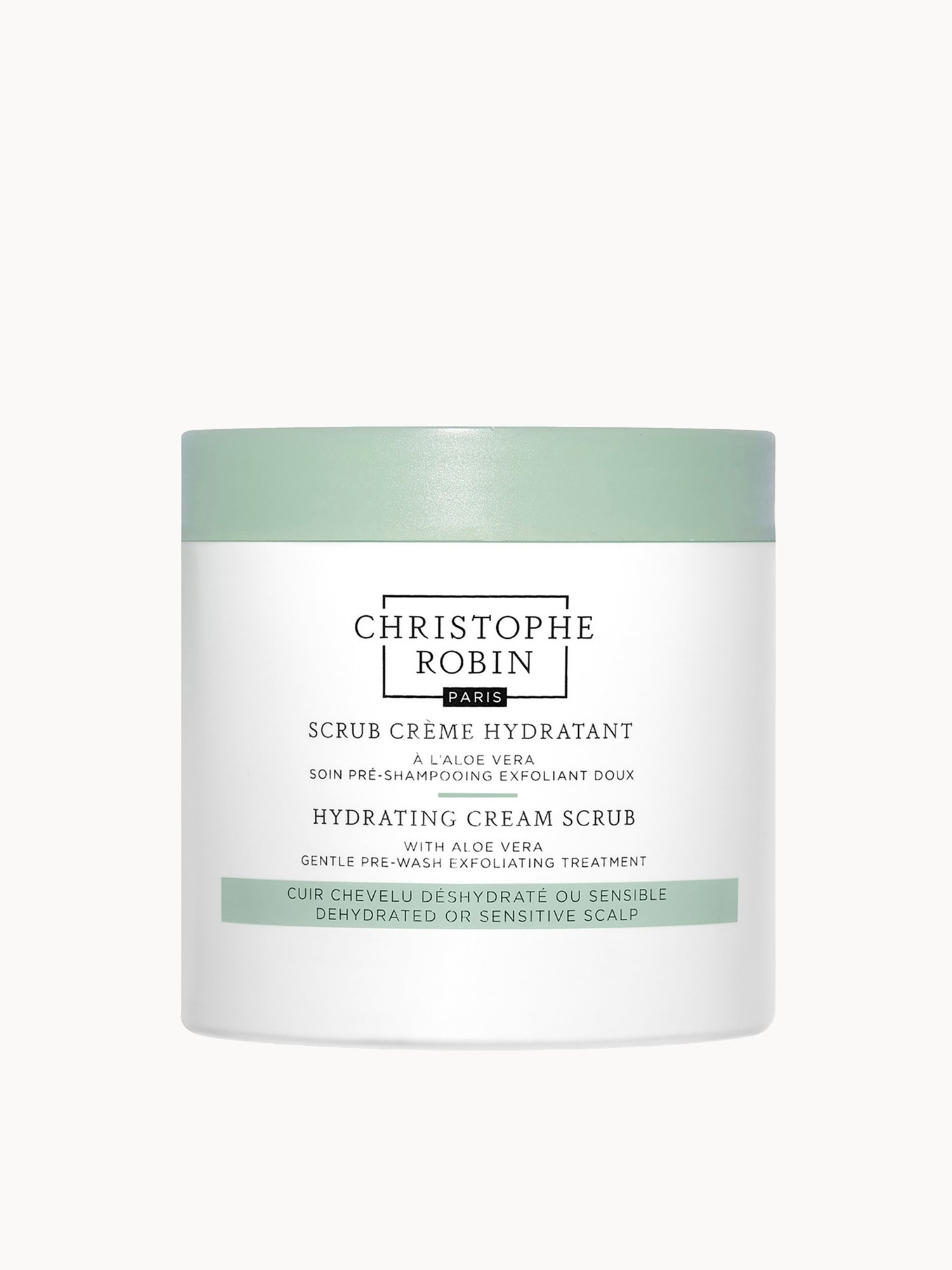 Christophe Robin Hydrating Cream Scrub with Aloe Vera 250ml