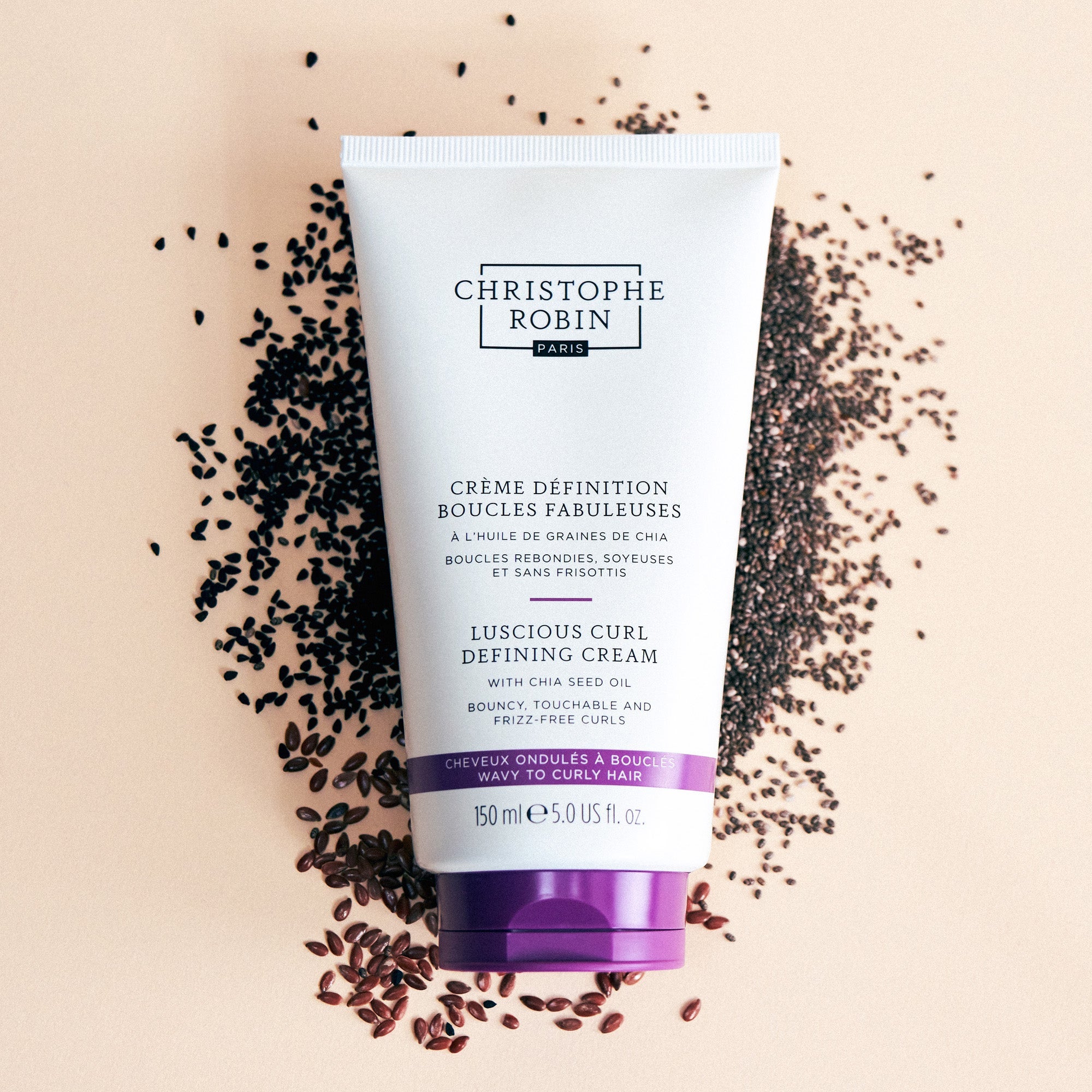 Luscious Curl Defining Cream with Chia Seed Oil | Christophe Robin