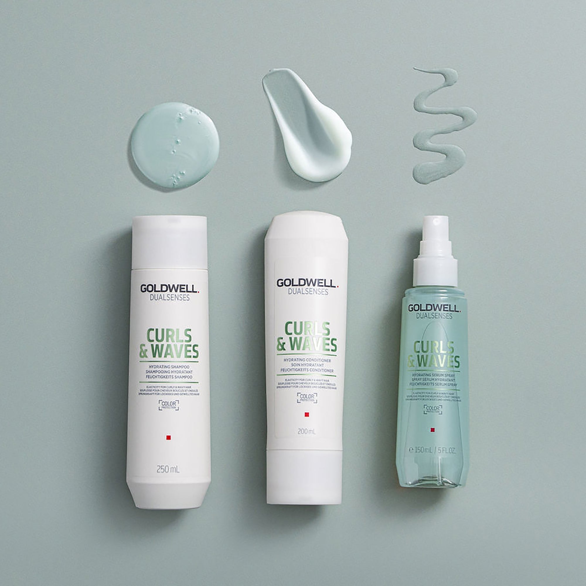 Goldwell Dualsenses Curls And Waves Hydrating Shampoo For Naturally Wavy,  Curly And Permed Hair Types 250ml | LOOKFANTASTIC