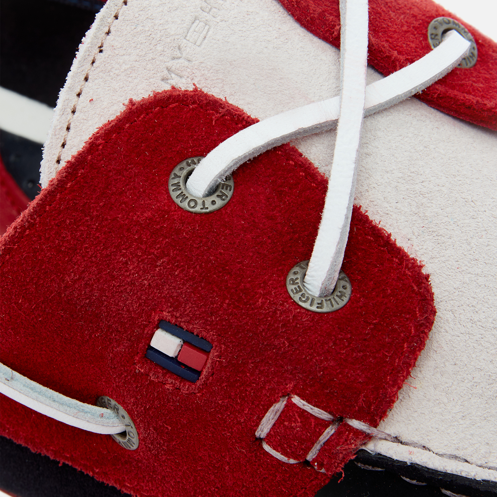 Tommy hilfiger classic on sale suede boat shoes