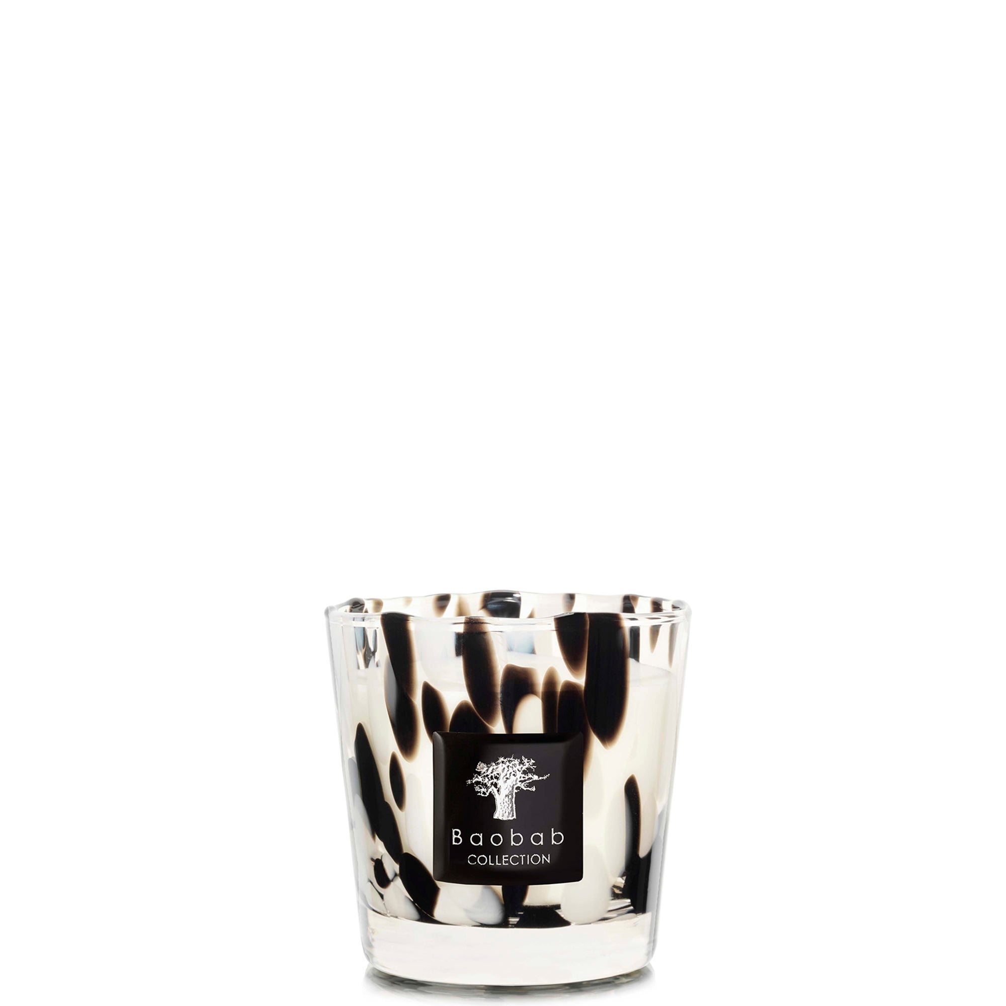 Baobab Collection Candle Pearls Black Petitie Candle Max 08
