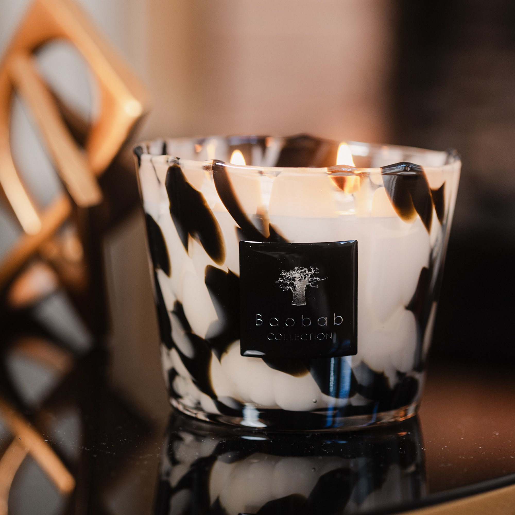 Baobab Collection Candle Pearls Black Max 10 | Dermstore