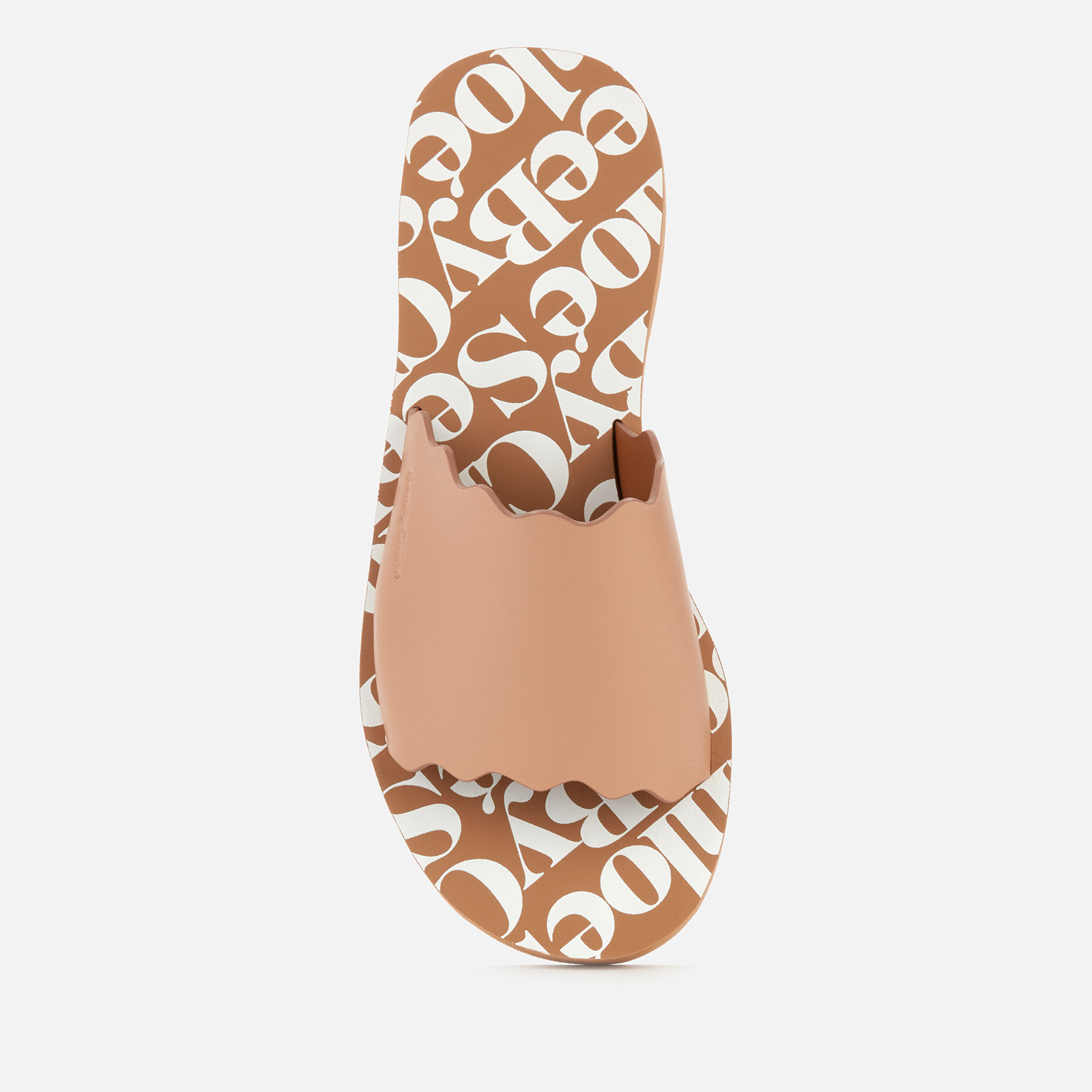 【関税込み】See by Chloe オレンジ Essie スライド ミュール See By Chloé Women's Essie Leather Slide Sandals - Light