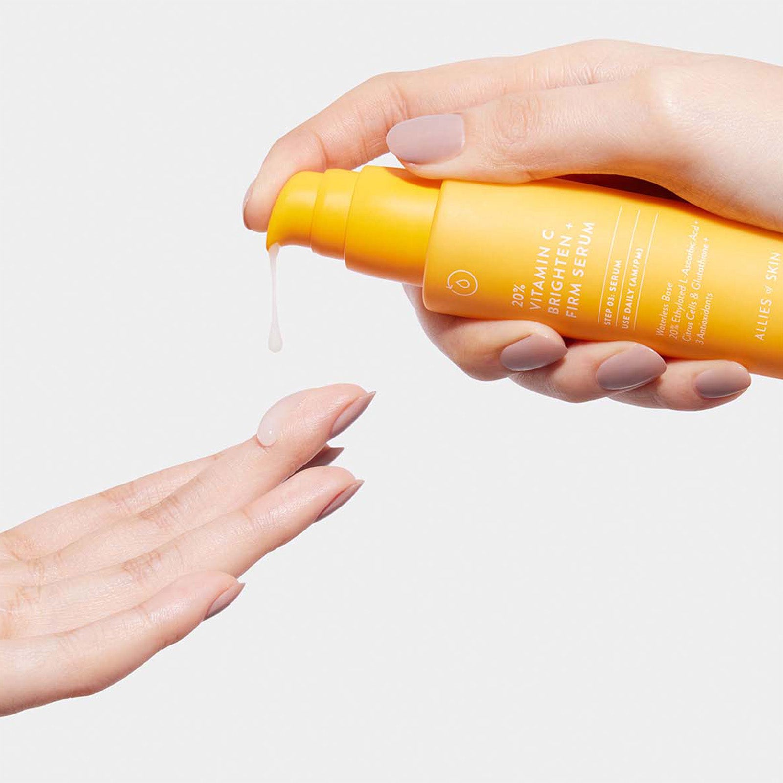 Allies of Skin 20% Vitamin C Brighten + Firm Serum 30ml | Cult Beauty