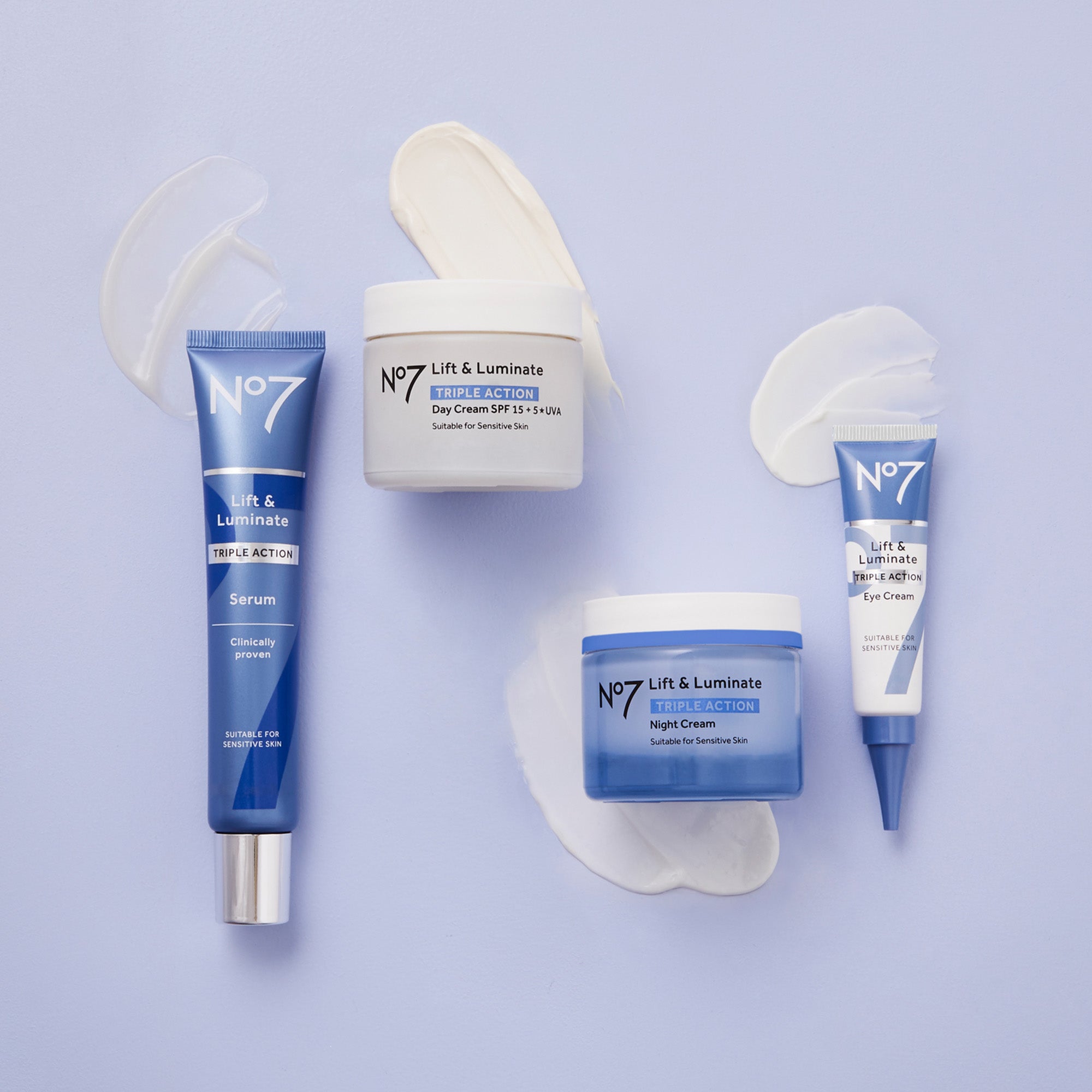 No7 Lift & Luminate TRIPLE ACTION Eye Cream 15ml | No7 UK
