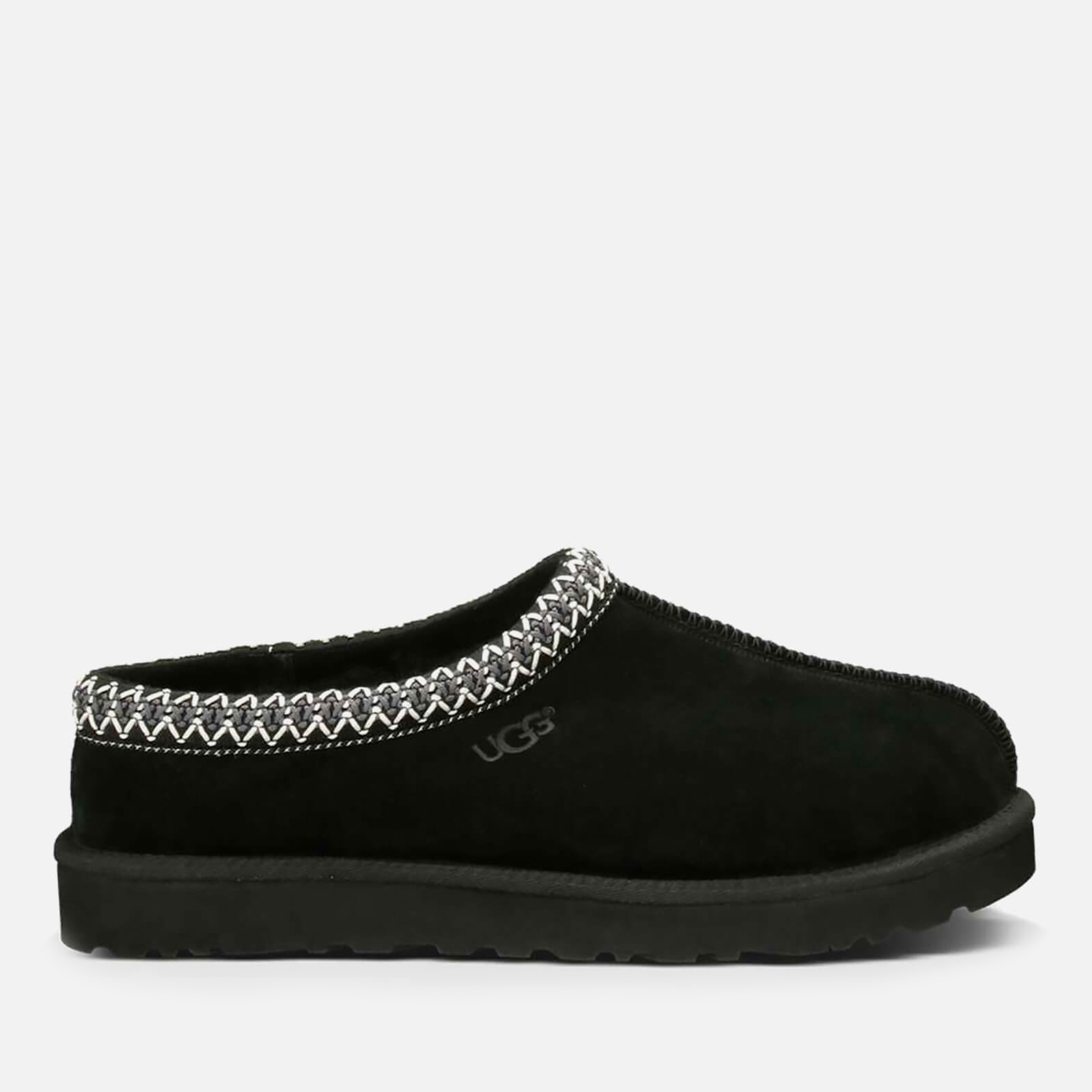 UGG Men's Tasman Suede Slippers - Black | Coggles