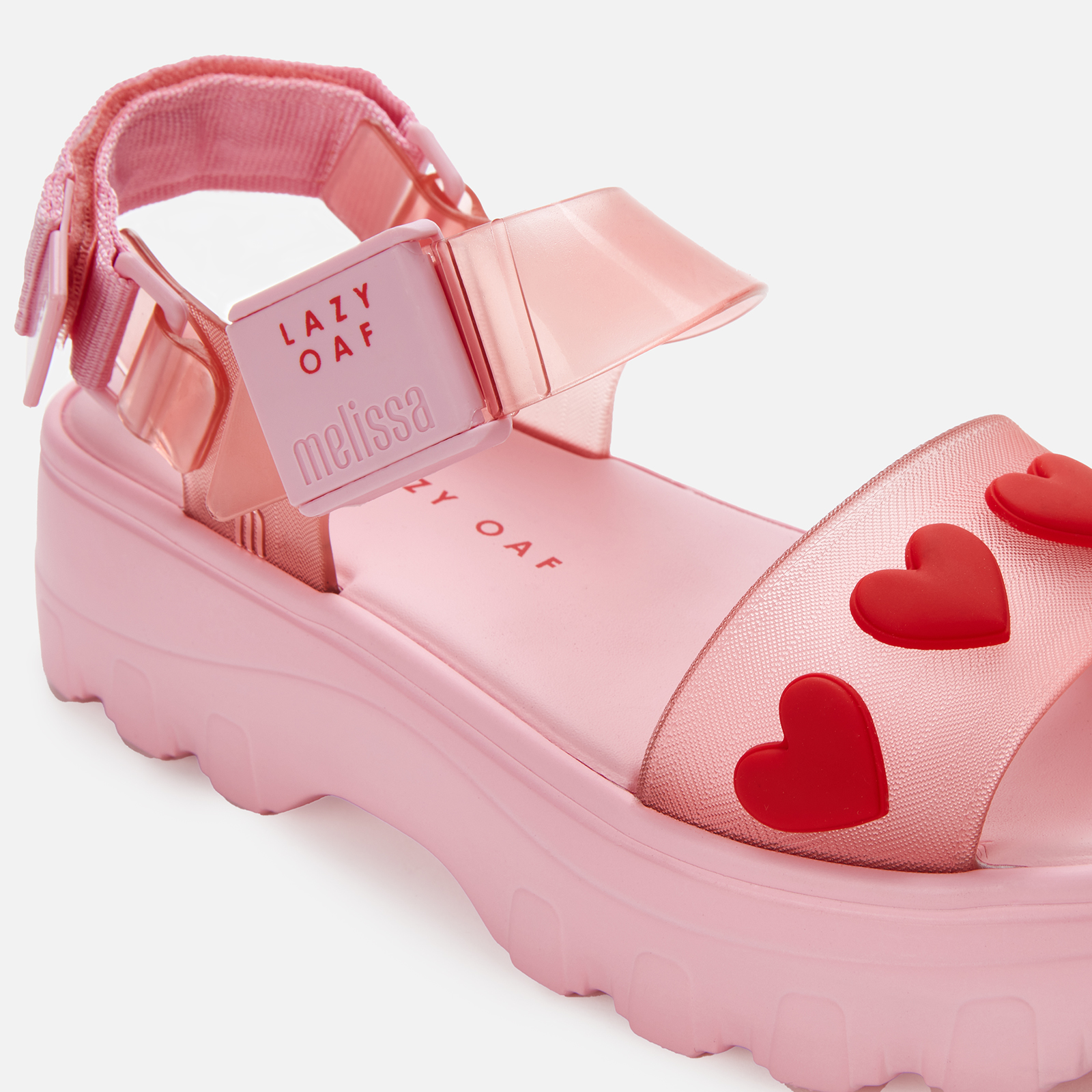 Lazy oaf melissa heart sandals hot sale