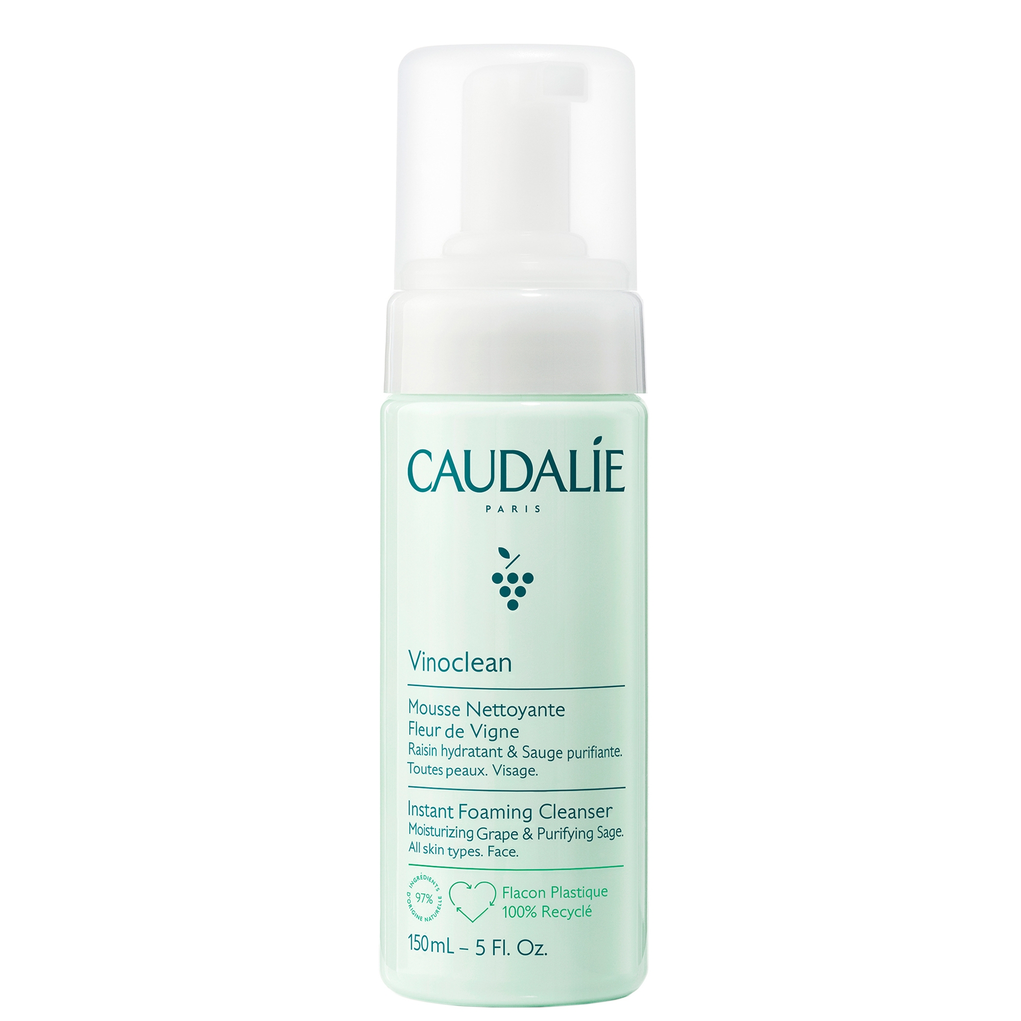 Caudalie Vinoclean Instant Foaming Cleanser 150ml | Cult Beauty