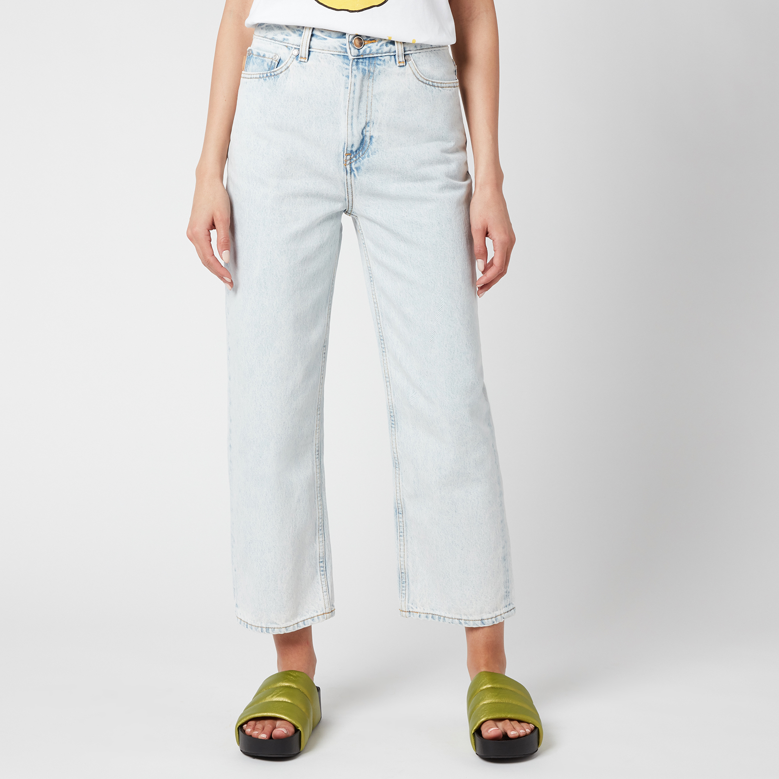 デニム・ジーパン Off-White Woman Jeans Blue OWYA06AC99DEN001 4500 Off-White Jeans - Blue - Women | OWYA06AC99DEN0014500