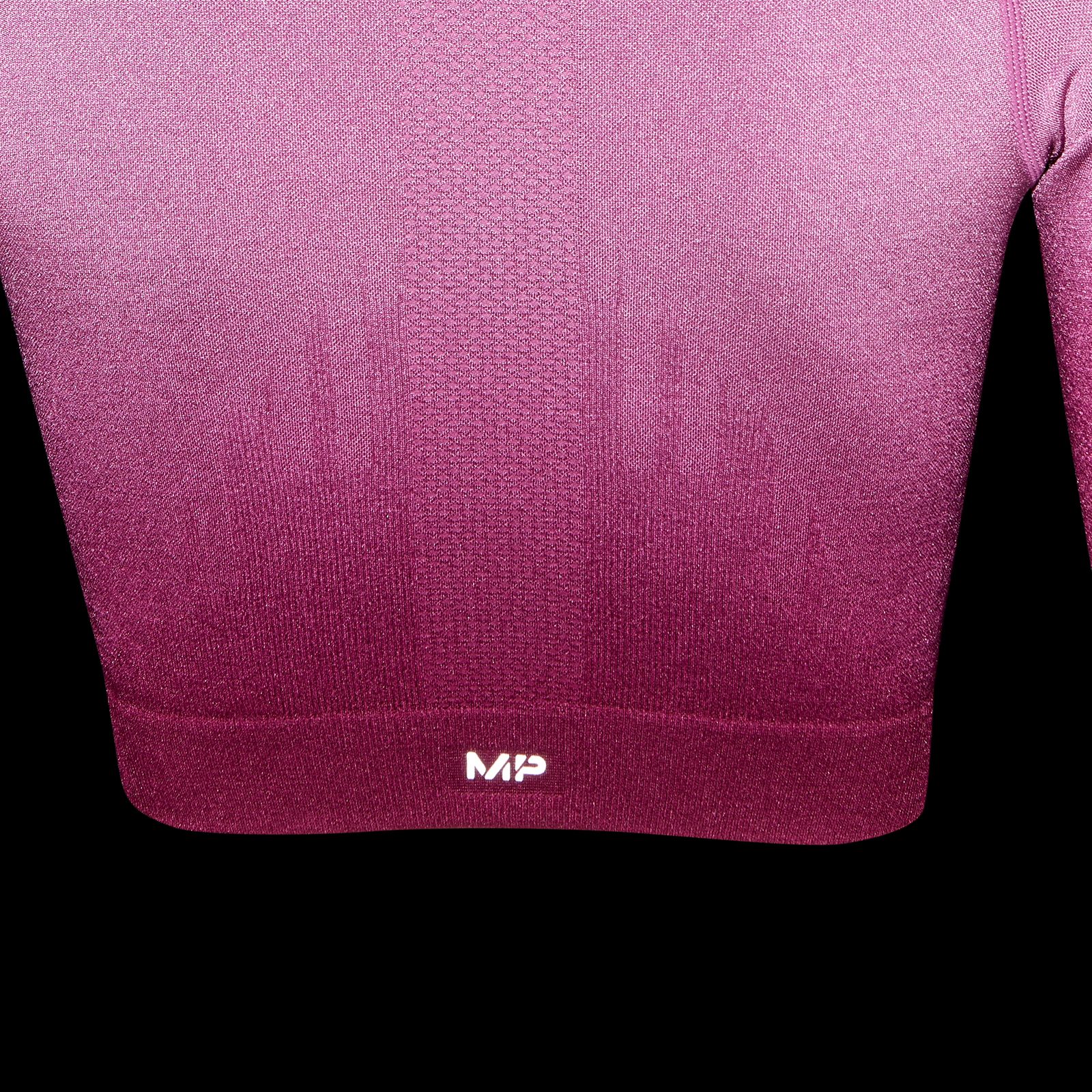 MP Women's Velocity Seamless Crop Top Deep Pink MP Myprotein UK