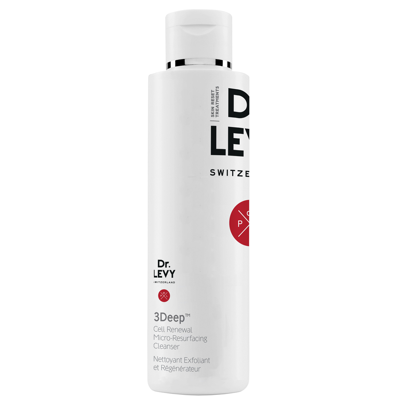 cult Dr. LEVY Switzerland 3Deep Cell Renewal Micro-Resurfacing Cleanser 150ml