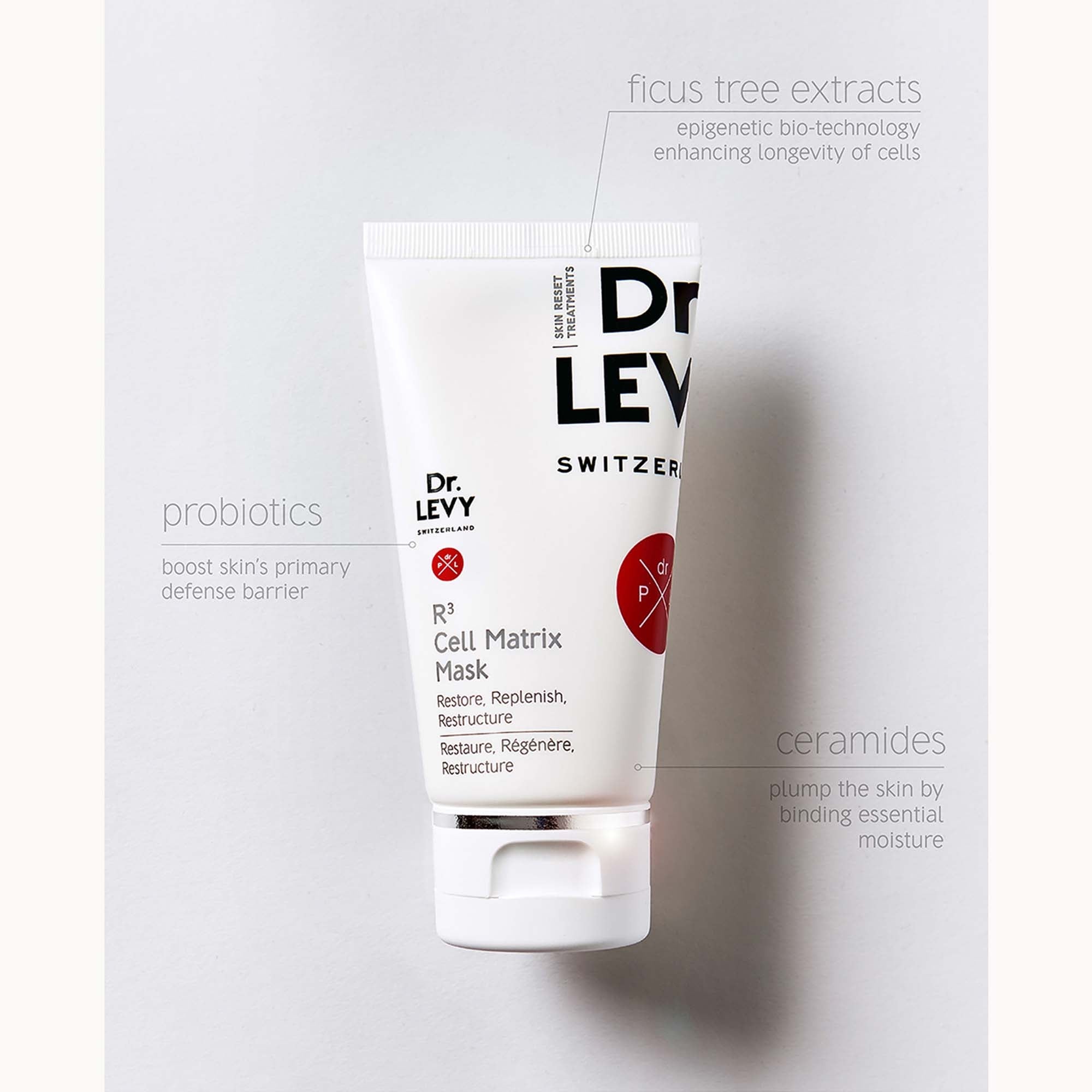 Dr. LEVY Switzerland R3 Cell Matrix Mask 50ml | Cult Beauty