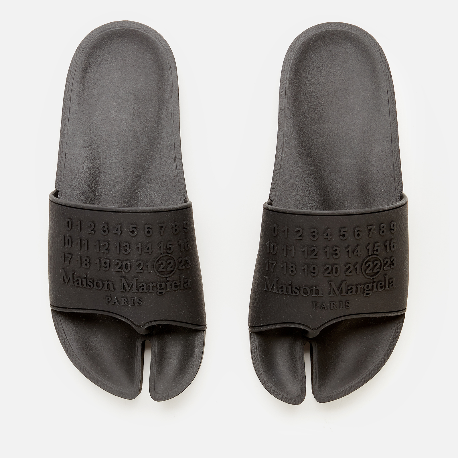 Maison Margiela Men's Slide Sandals - Black - UK 7 | Coggles Maison Margiela Men's Slide Sandals - Black - UK 7 | Coggles