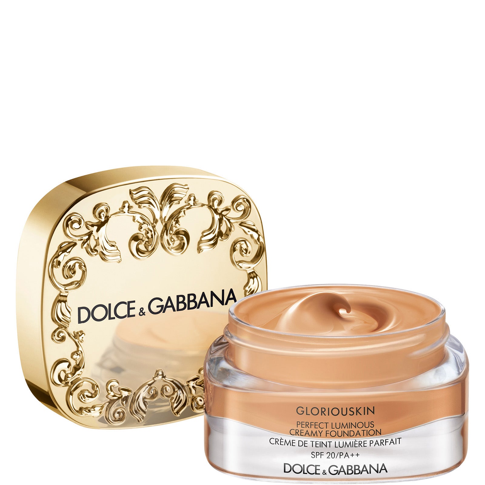 【新品未使用】DOLCE & GABBANAクリームファンデーション 30ml Dolce&Gabbana Gloriouskin Perfect Luminous Creamy Foundation 30ml